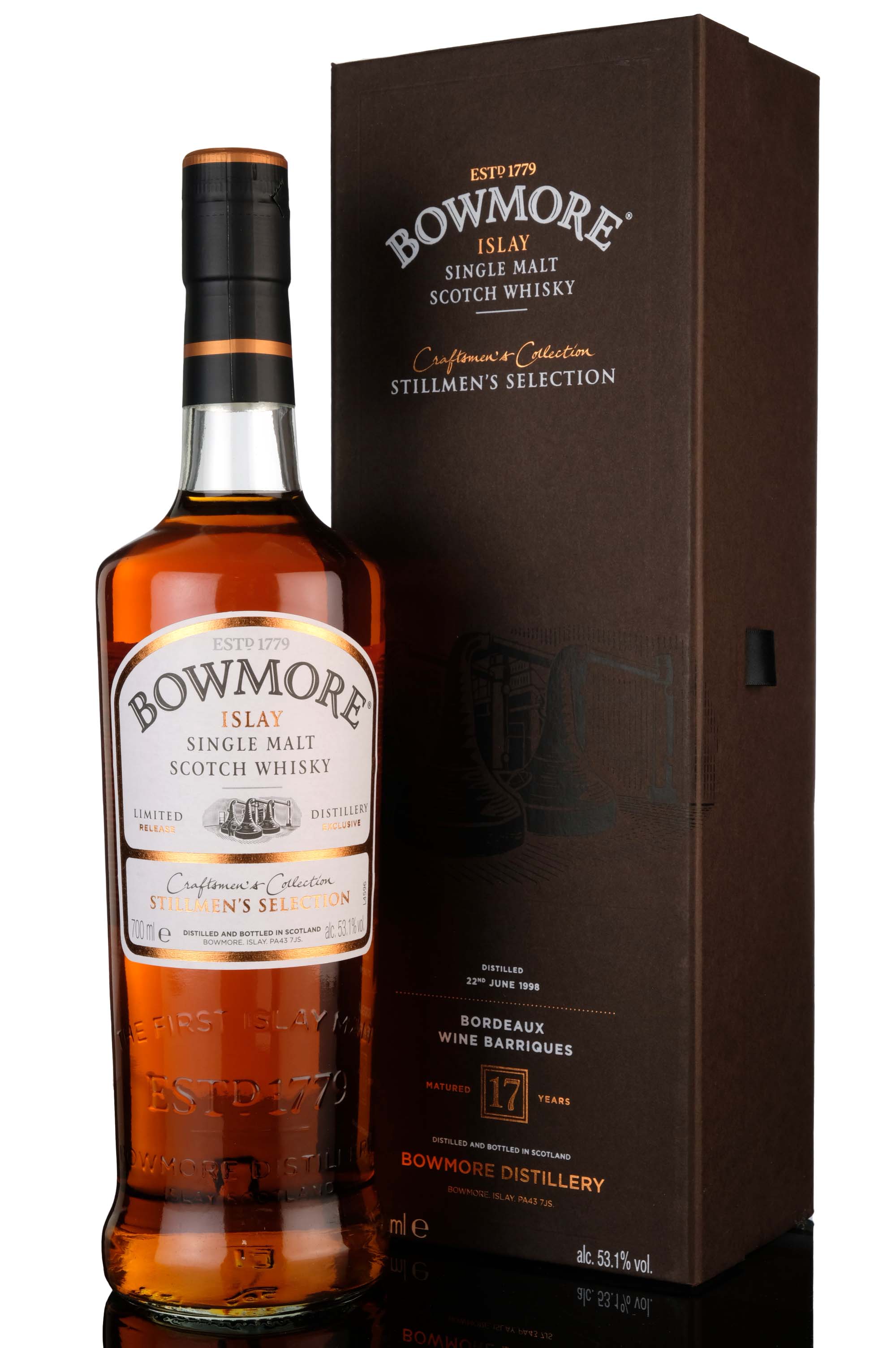 Bowmore 1998 - 17 Year Old - Stillmens Selection