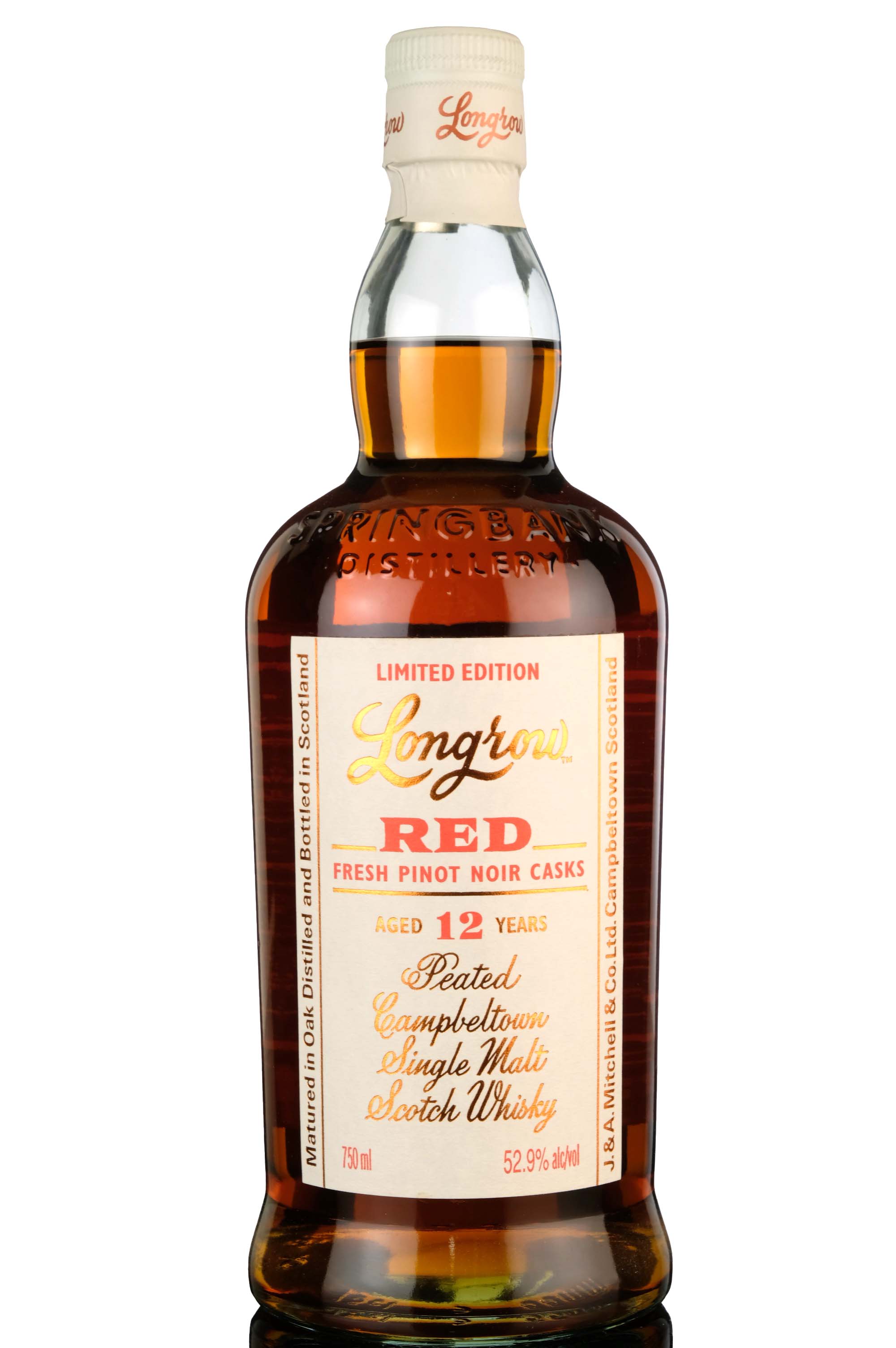 Longrow Red - 12 Year Old - Fresh Pinot Noir - 2015 Release