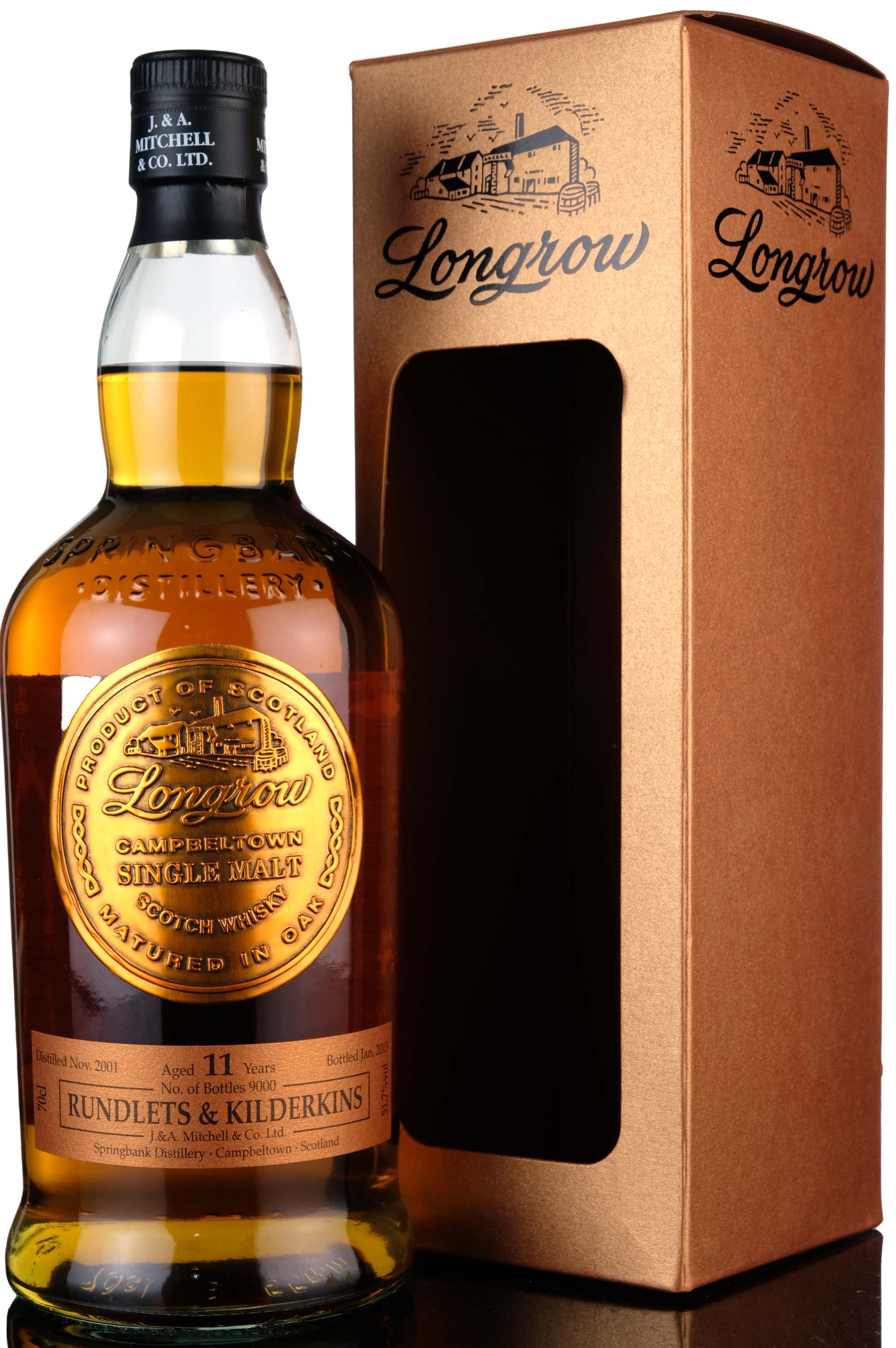 Longrow 2001-2013 - 11 Year Old - Rundlets & Kilderkins