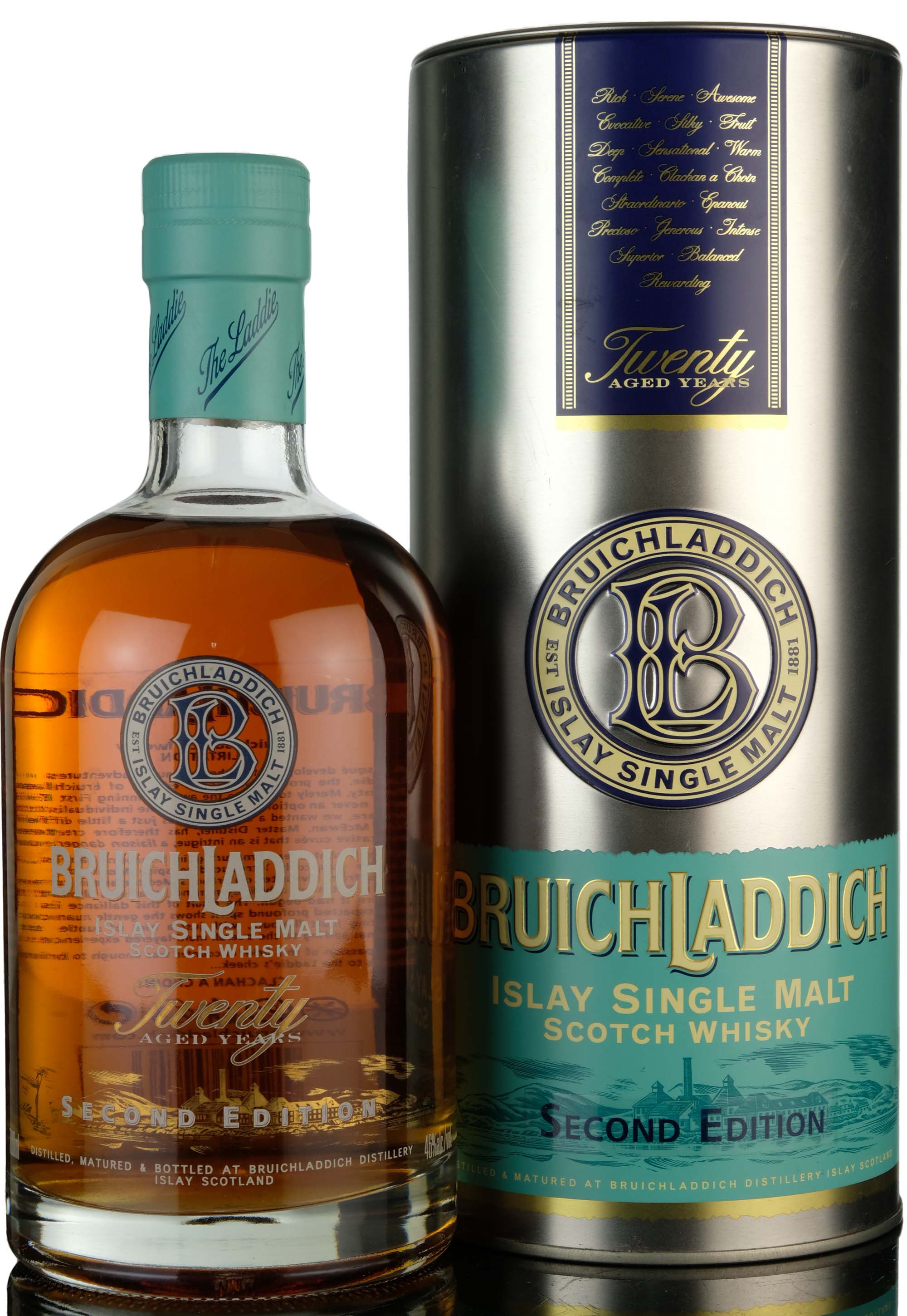 Bruichladdich 20 Year Old - 2nd Edition - 2004 Release