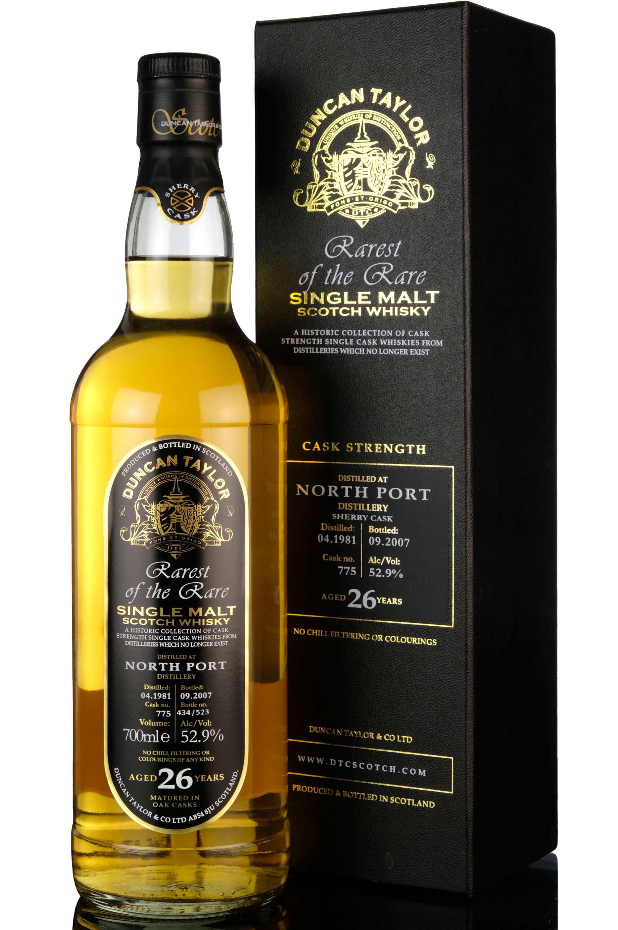 North Port 1981-2007 - 26 Year Old - Duncan Taylor - Rarest Of The Rare - Single Cask 775