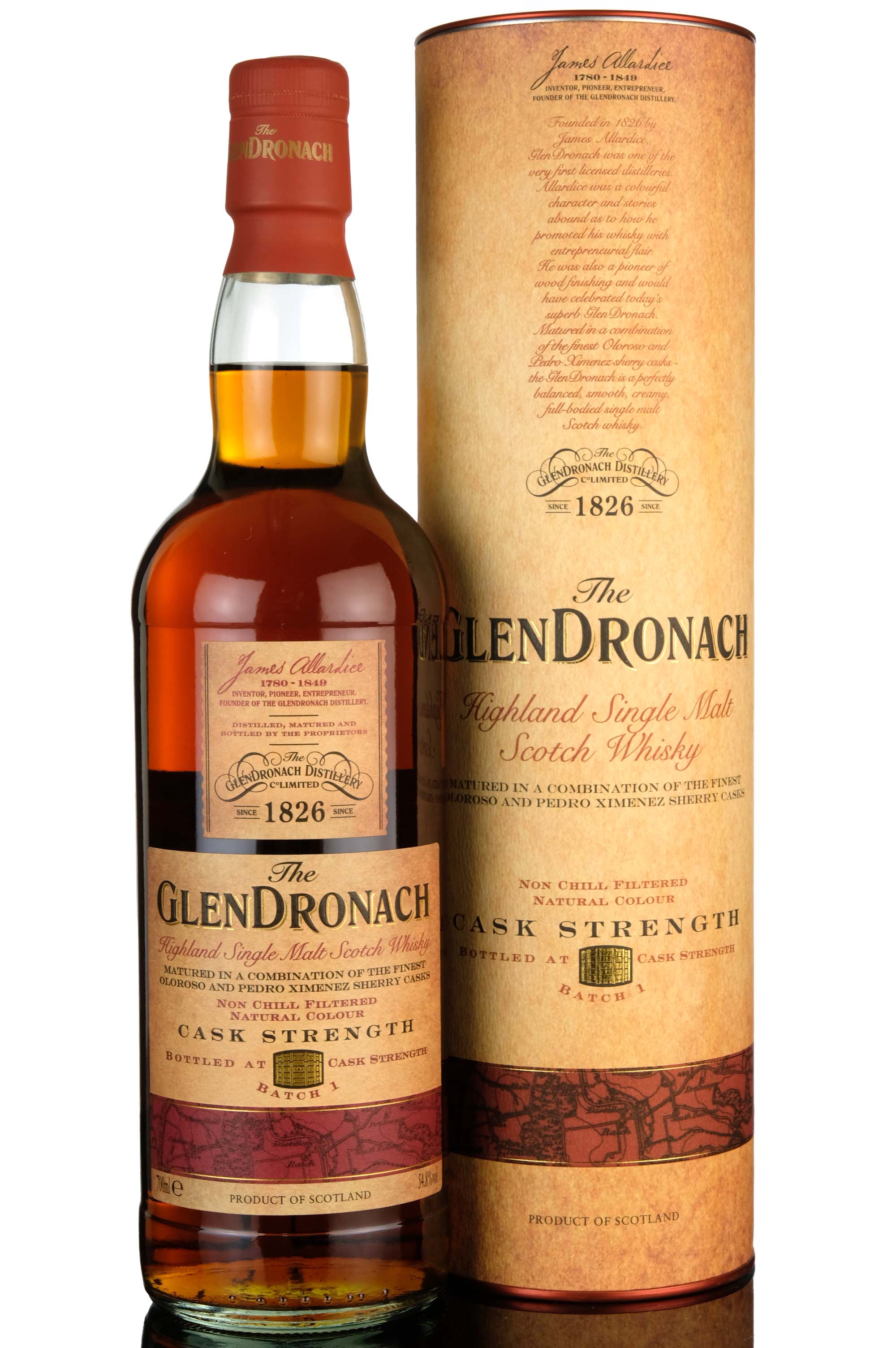Glendronach Cask Strength - Batch 1 - 2012 Release
