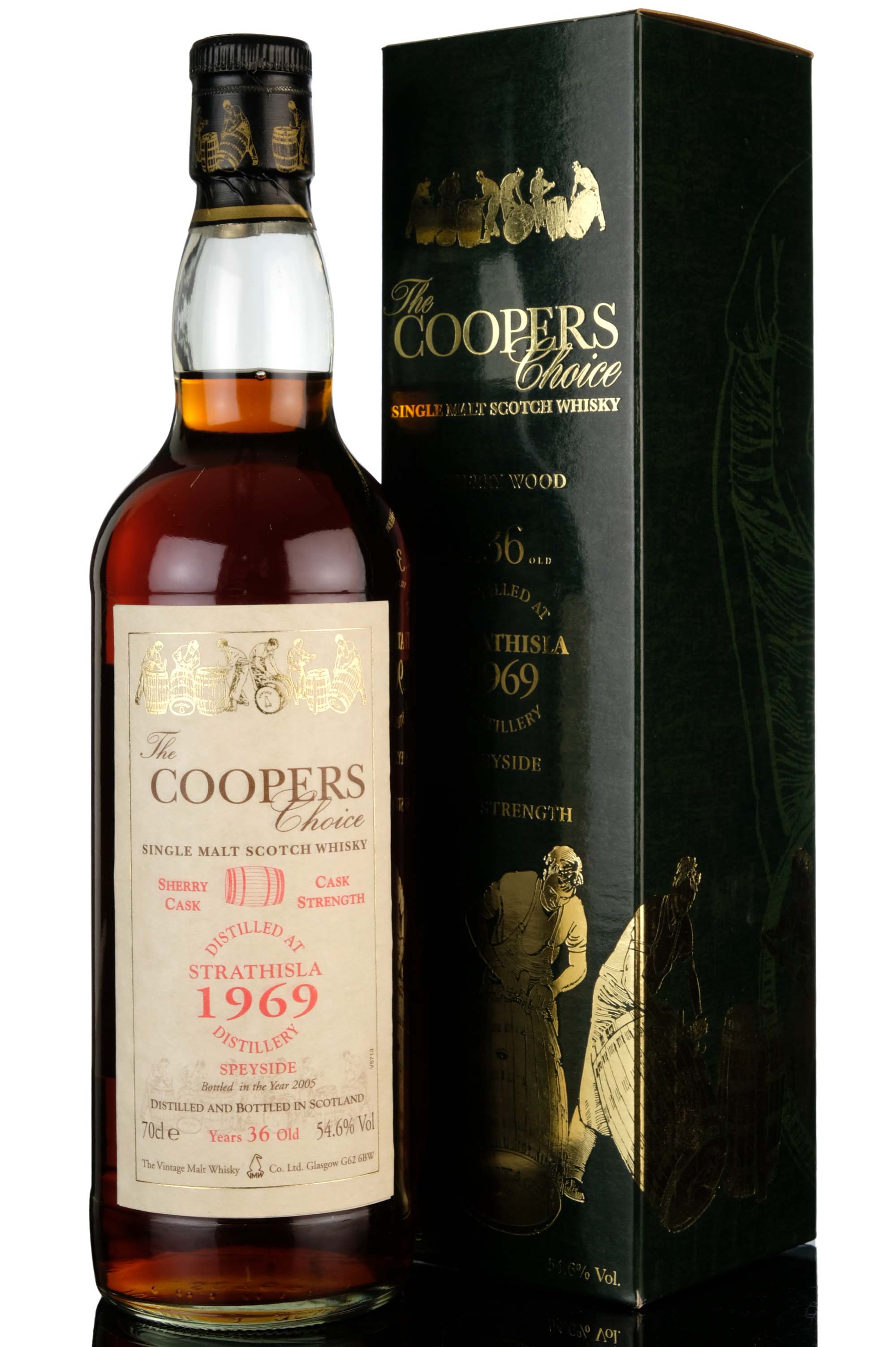 Strathisla 19692005 36 Year Old The Coopers Choice Single Cask 2514