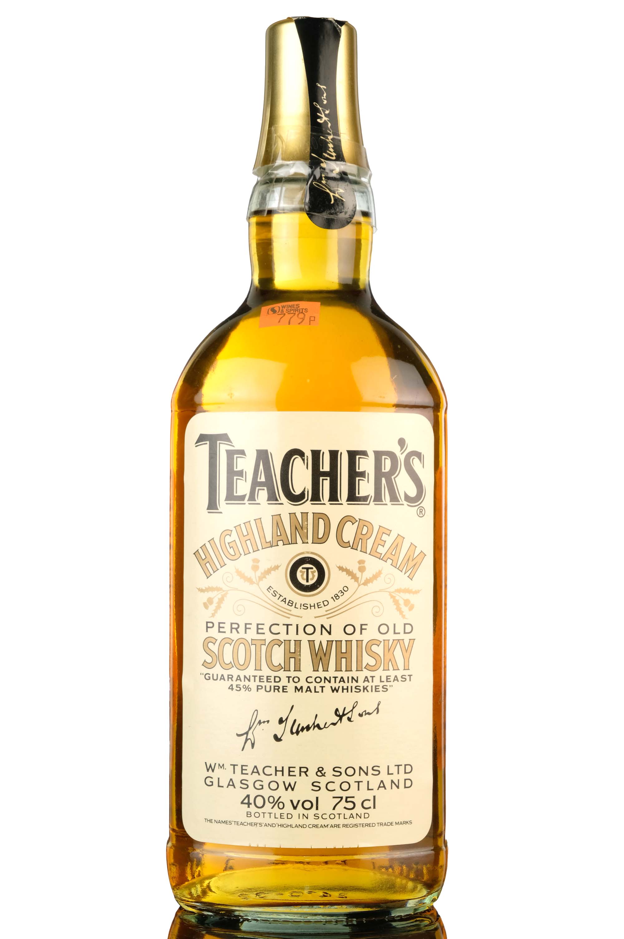 Teachers Highland Cream - 1980s