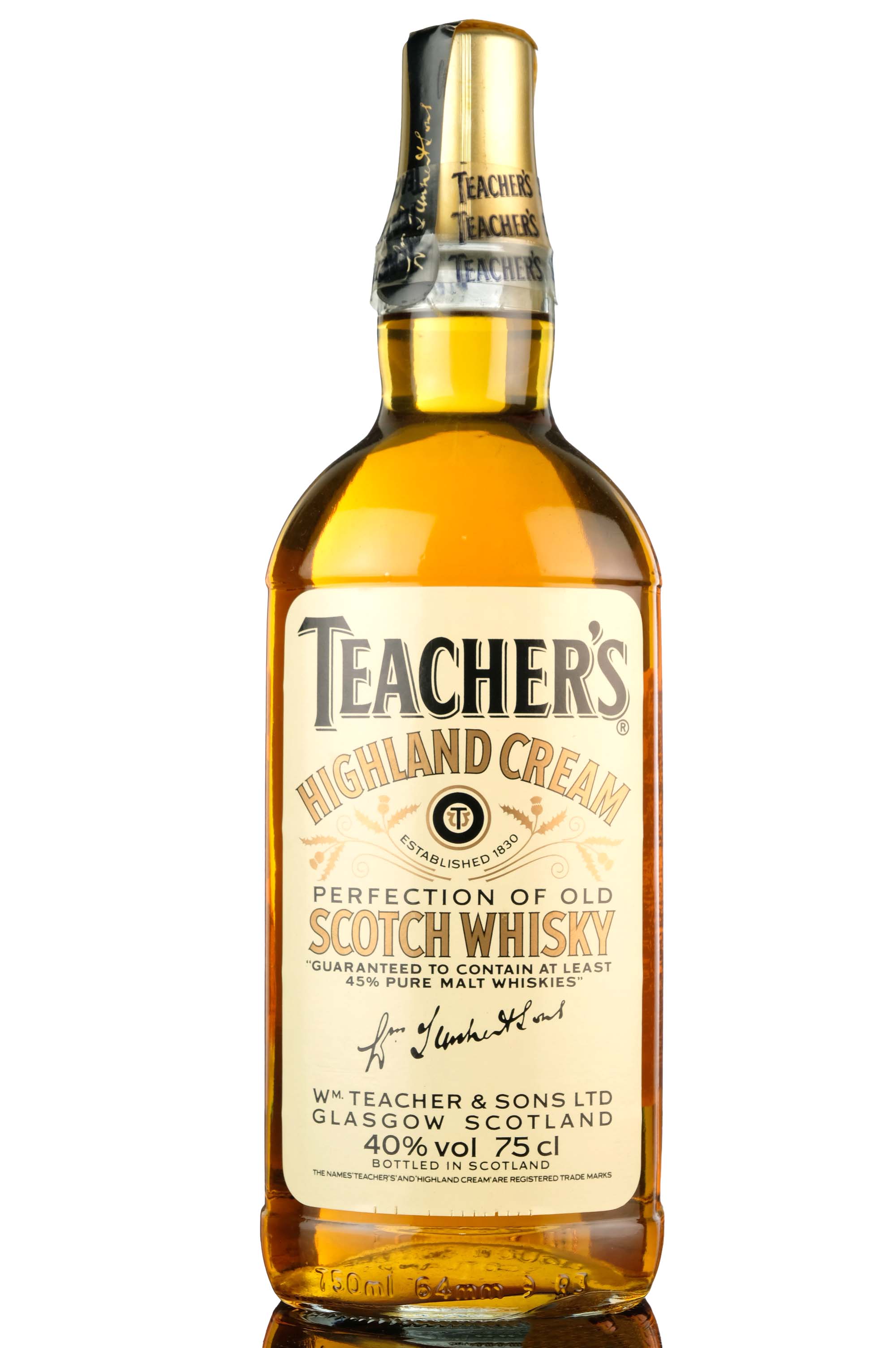 Teachers Highland Cream - 1980s