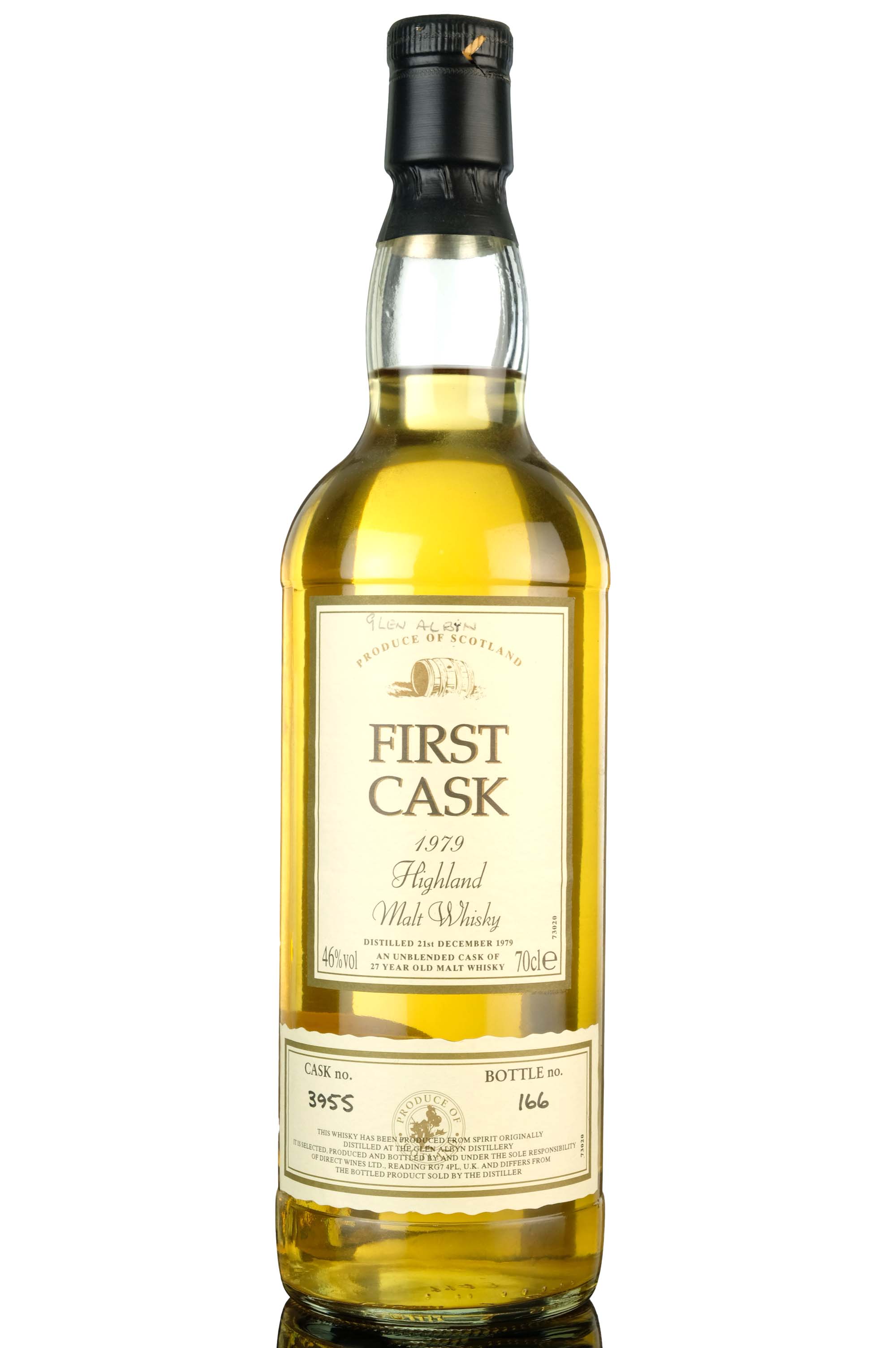 Glen Albyn 1979 - 27 Year Old - First Cask 3955