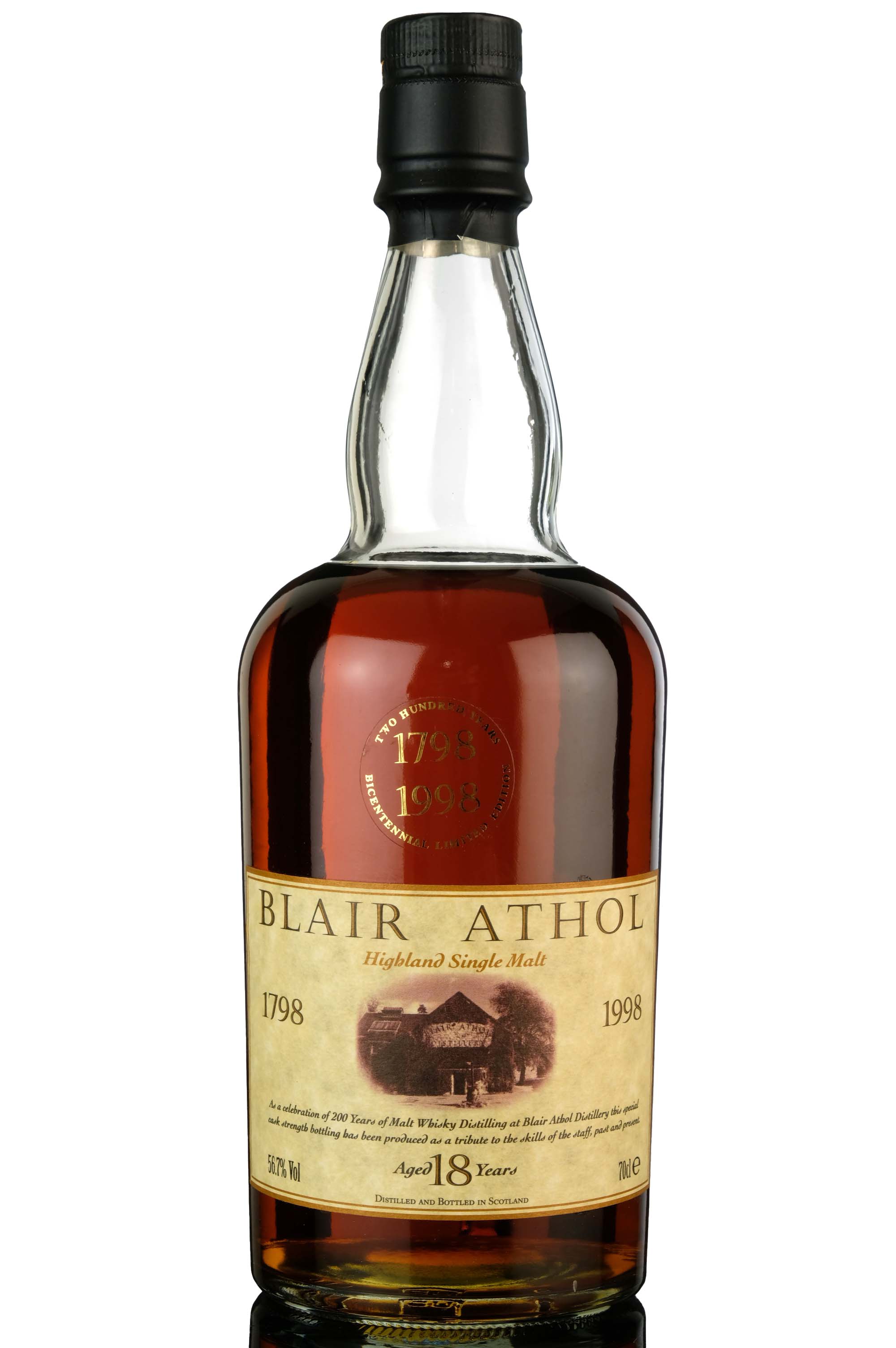 Blair Athol 18 Year Old - bicentenary 1798-1998