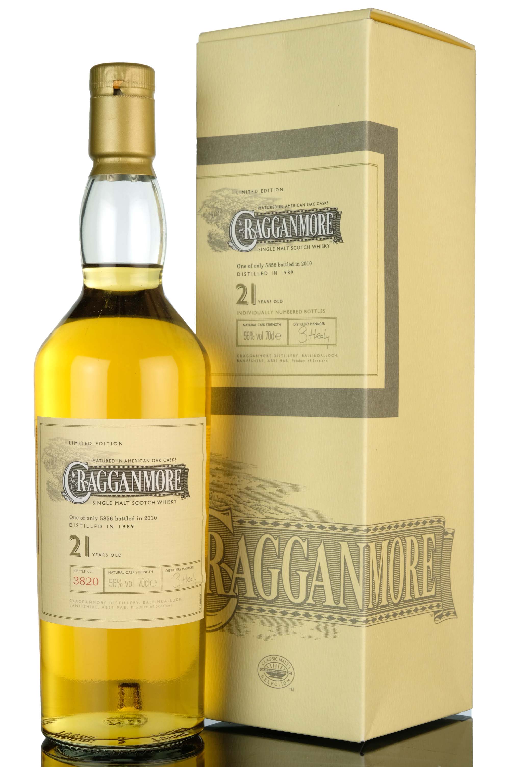 Cragganmore 1989-2010 - 21 Year Old