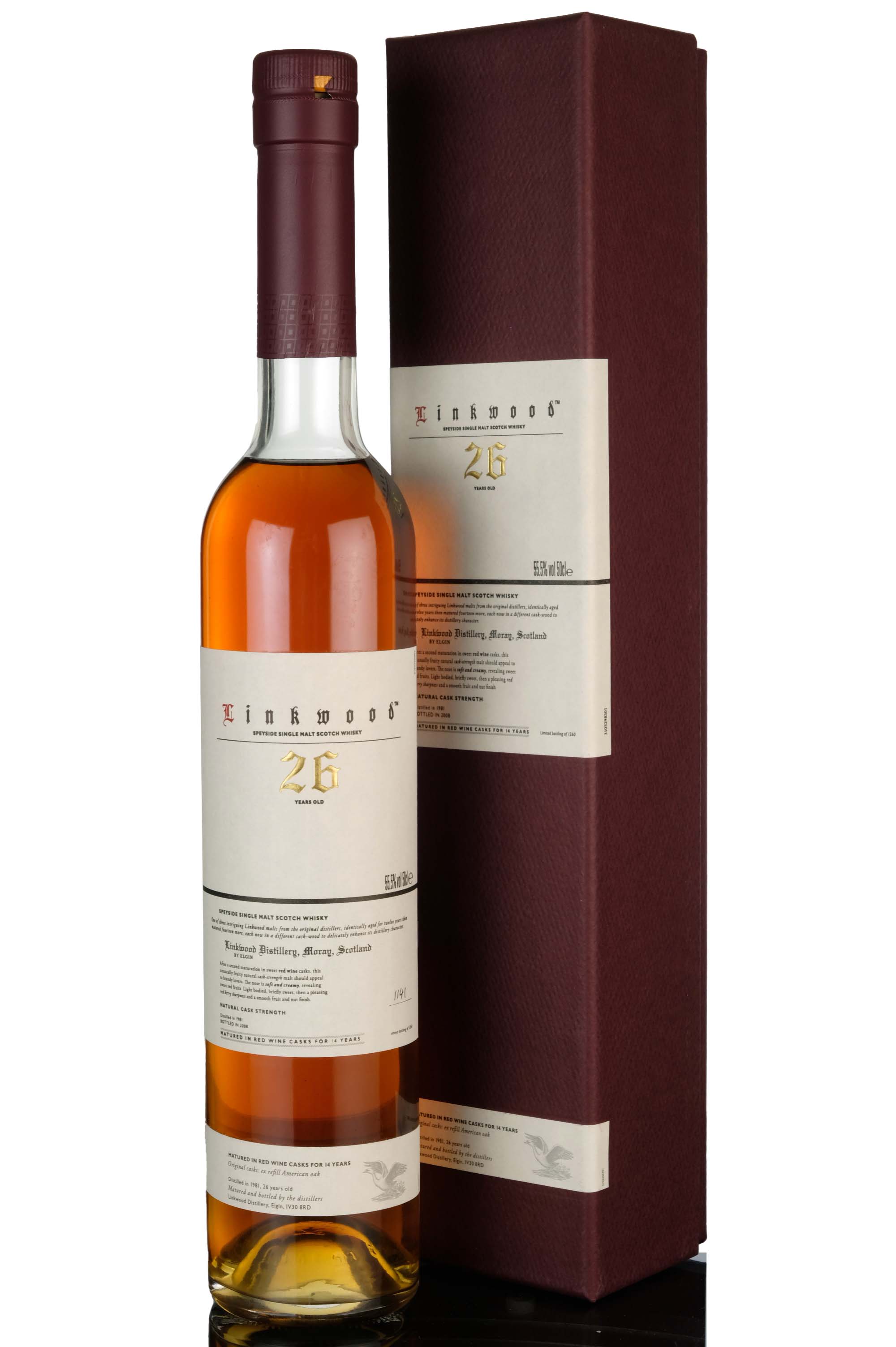 Linkwood 1981 26 Year Old Special Releases 2008 Red Wine Finish