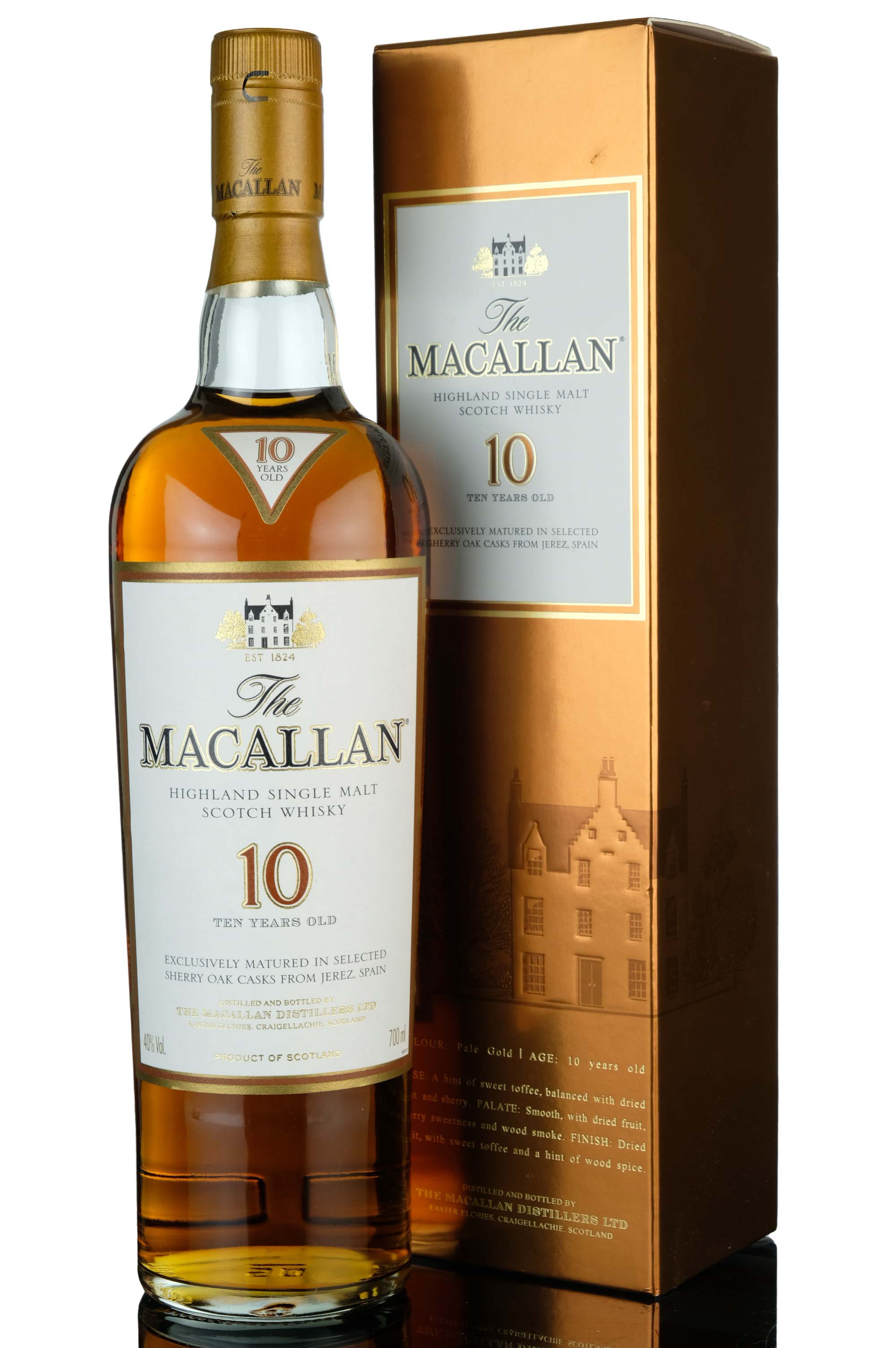 Macallan 10 Year Old - Sherry Casks - Mid 2000s