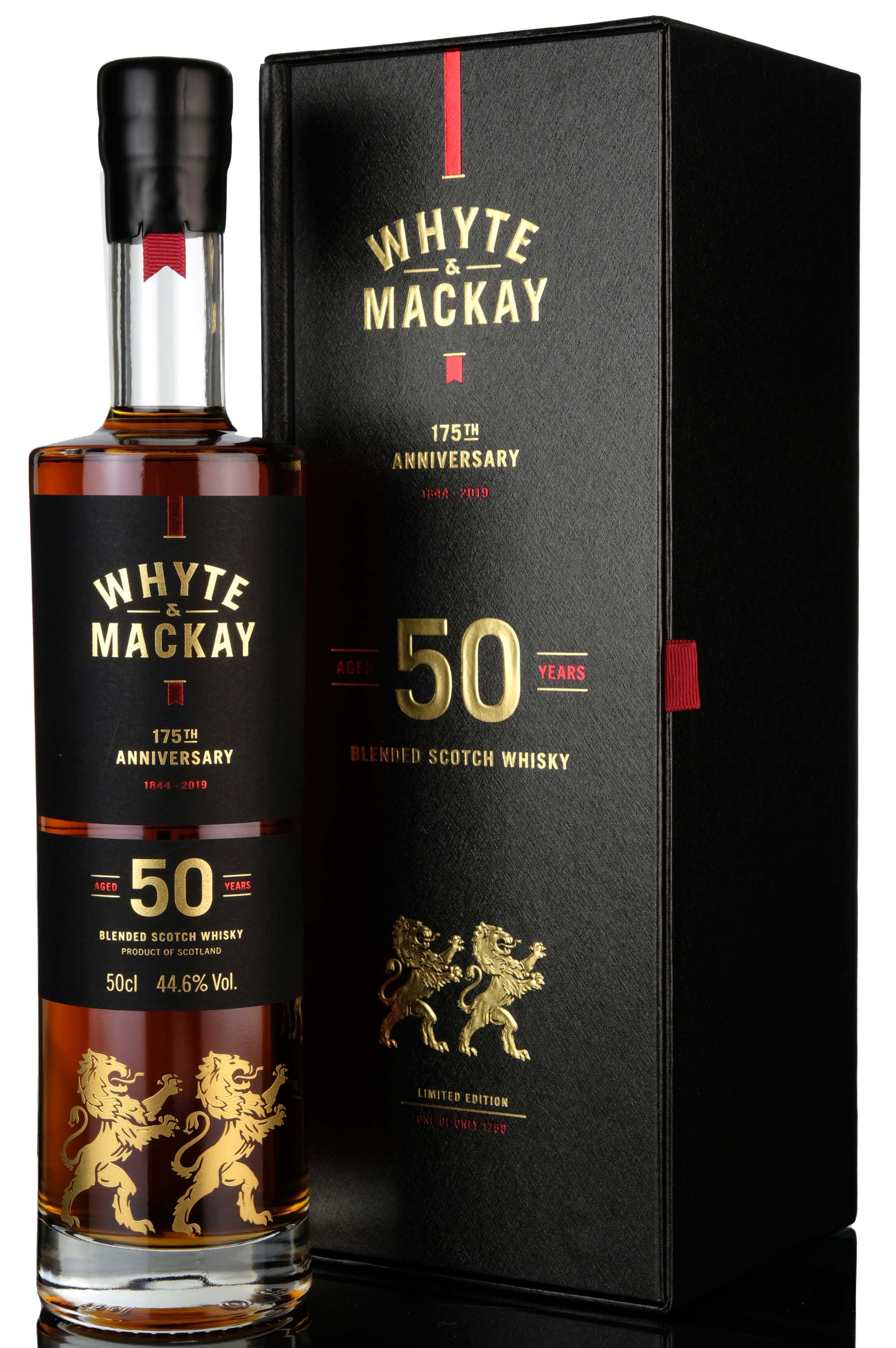 Whyte & MacKay 50 Year Old - 175th Anniversary - 50cl