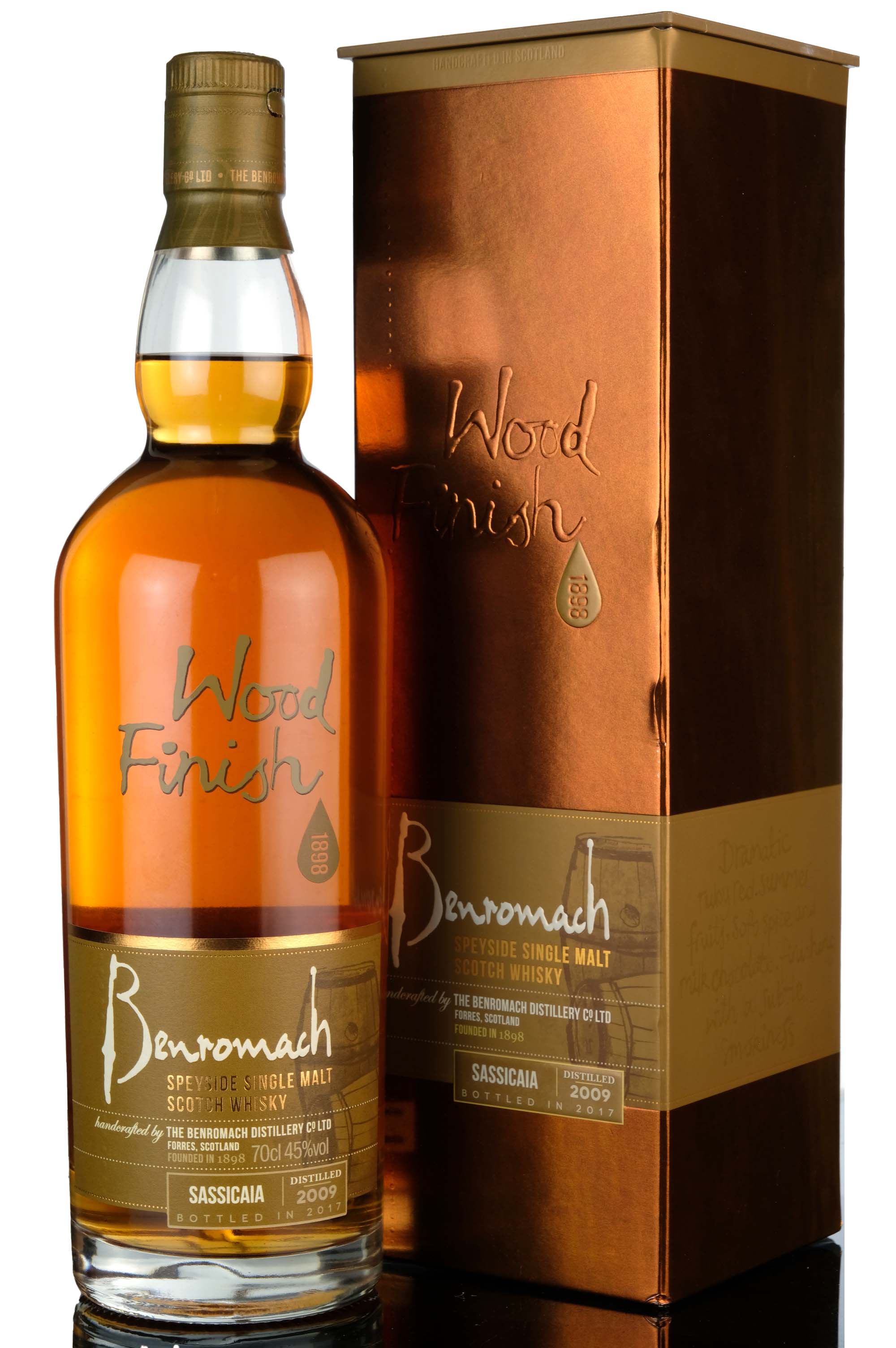Benromach 2009 - 2017 Sassicaia Wood Finish