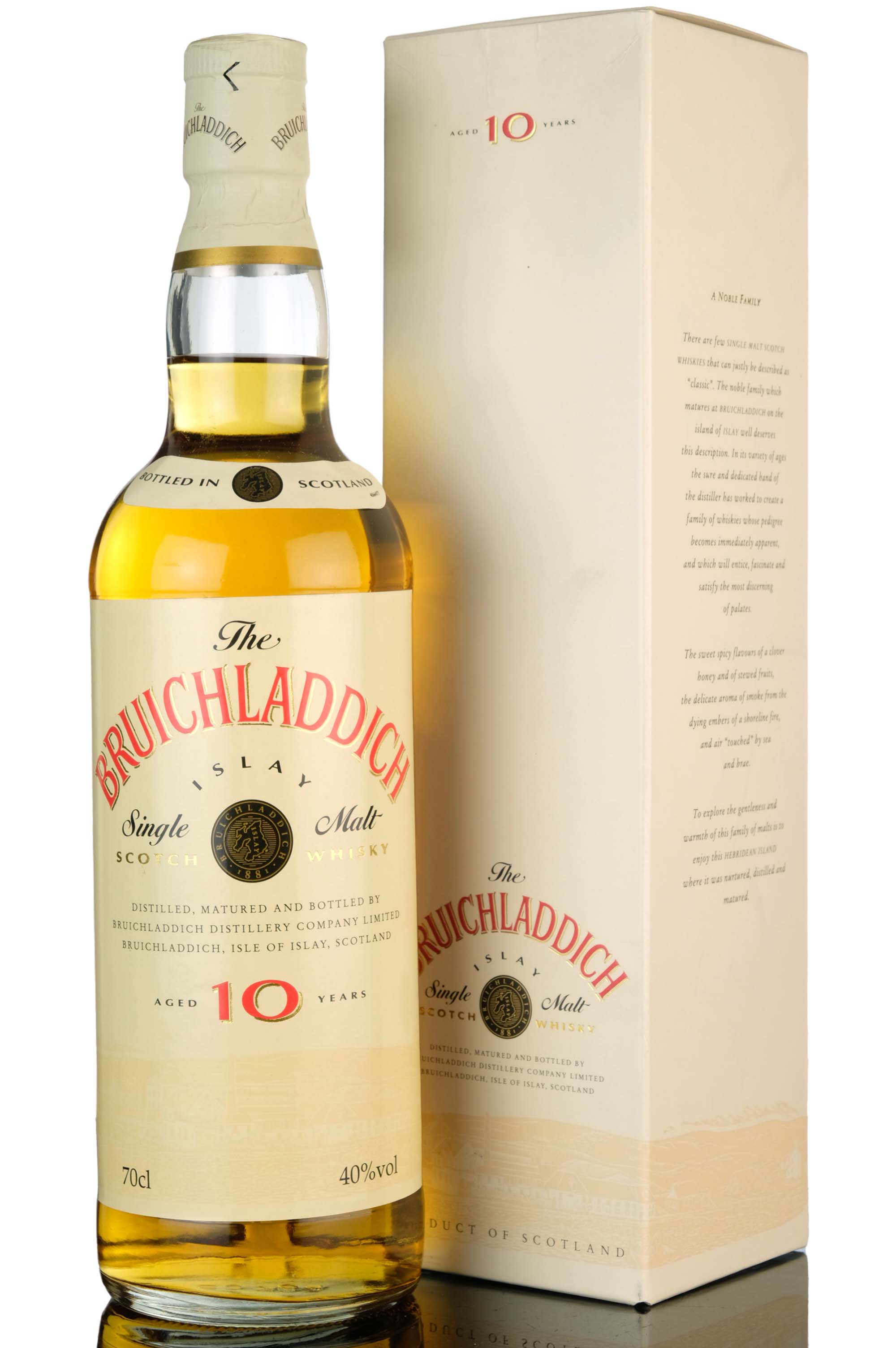 Bruichladdich 10 Year Old - 1990s