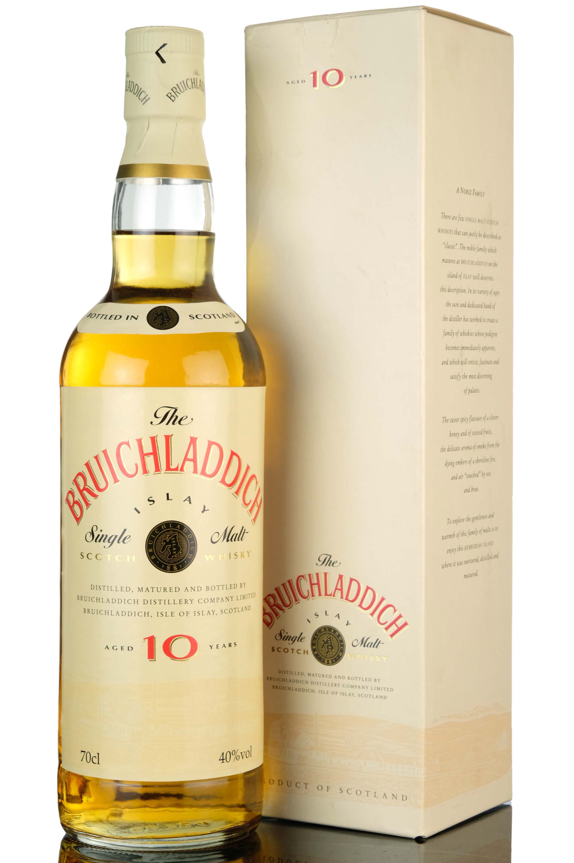 Bruichladdich 10 Year Old - 1990s