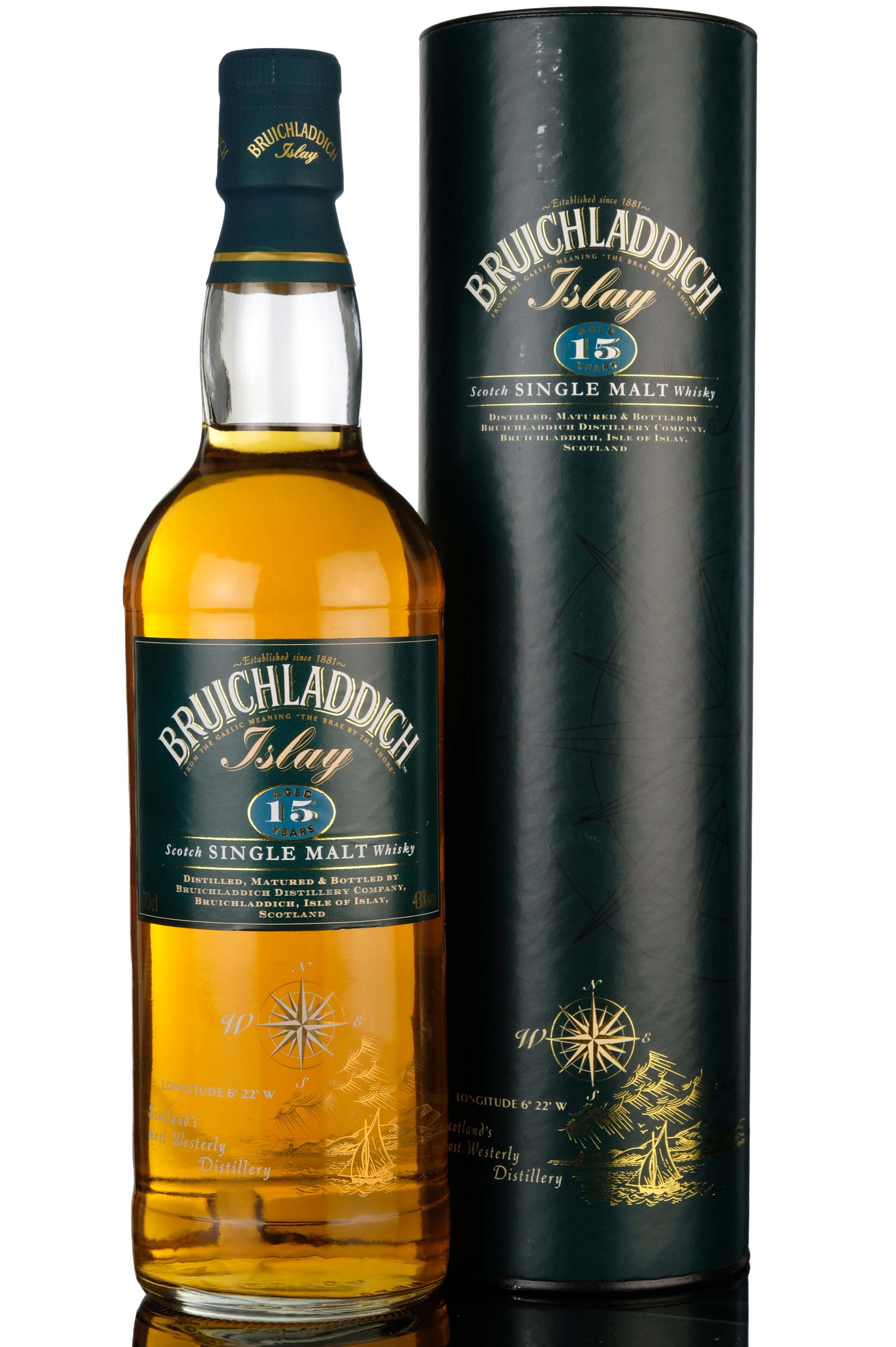 Bruichladdich 15 Year Old - 1990s