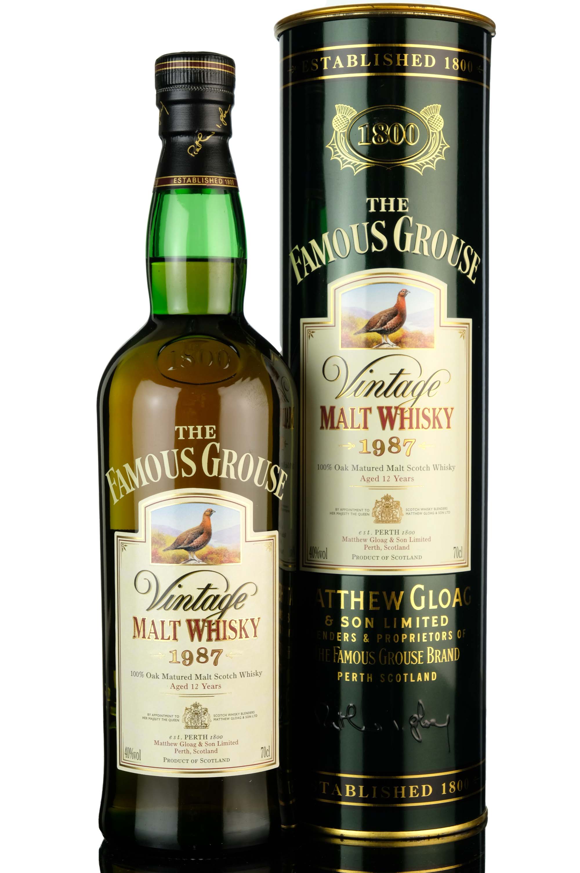 Famous Grouse 1987 - 12 Year Old