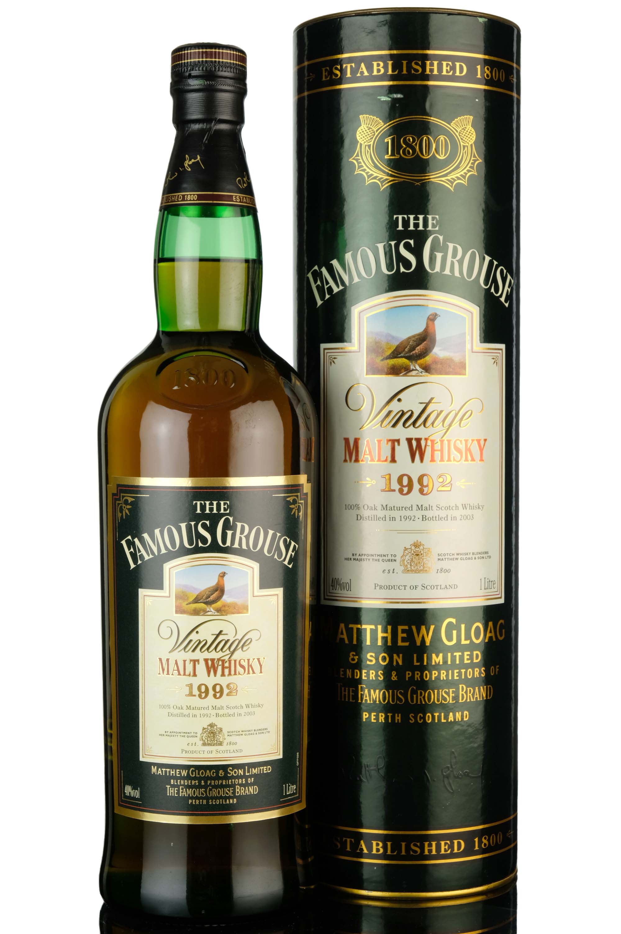 Famous Grouse 1992-2003 - 1 Litre