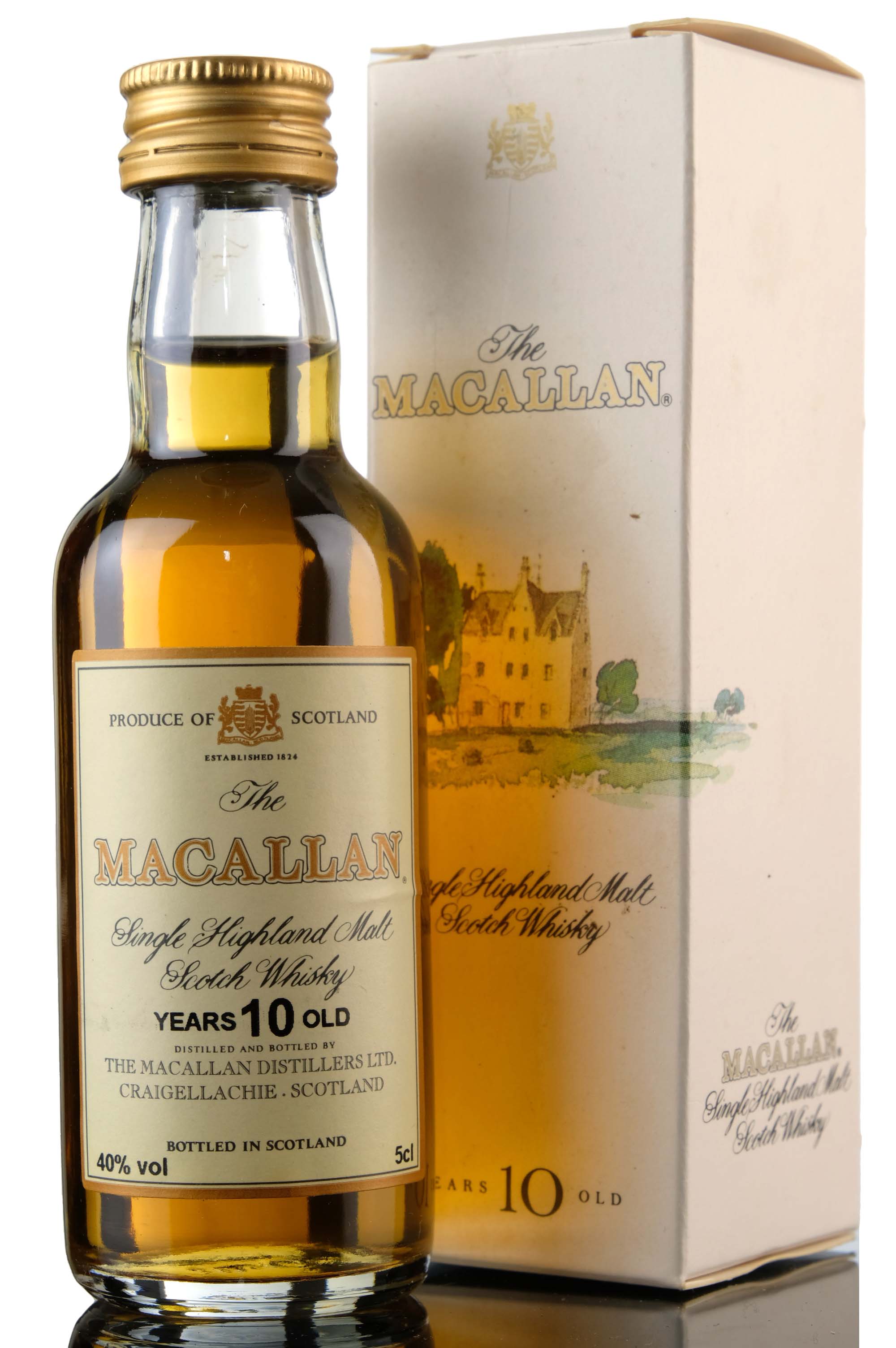 Macallan 10 Year Old - Miniature - Circa 1990s