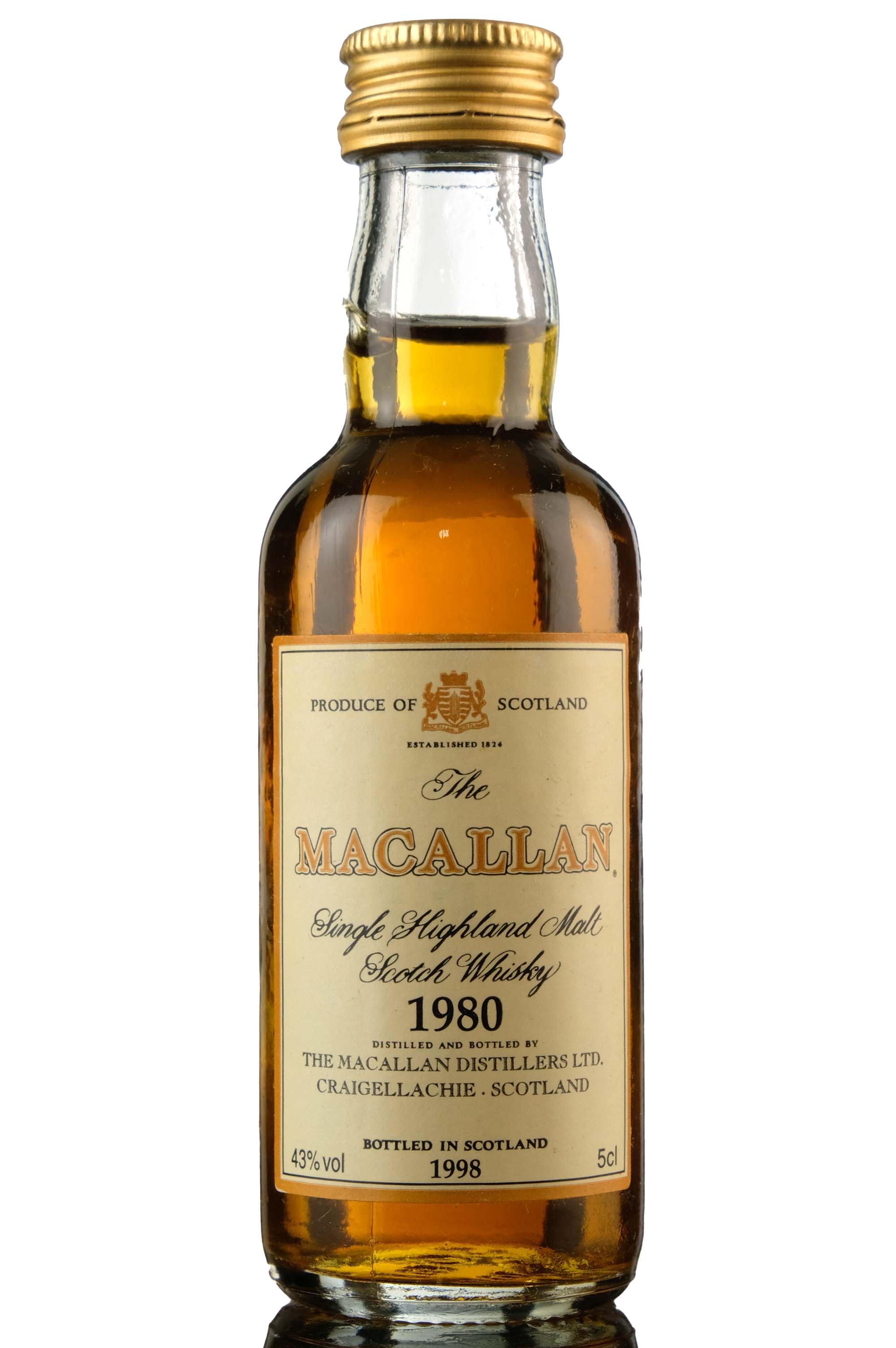 Macallan 10 Year Old - Miniature - Circa 1990s