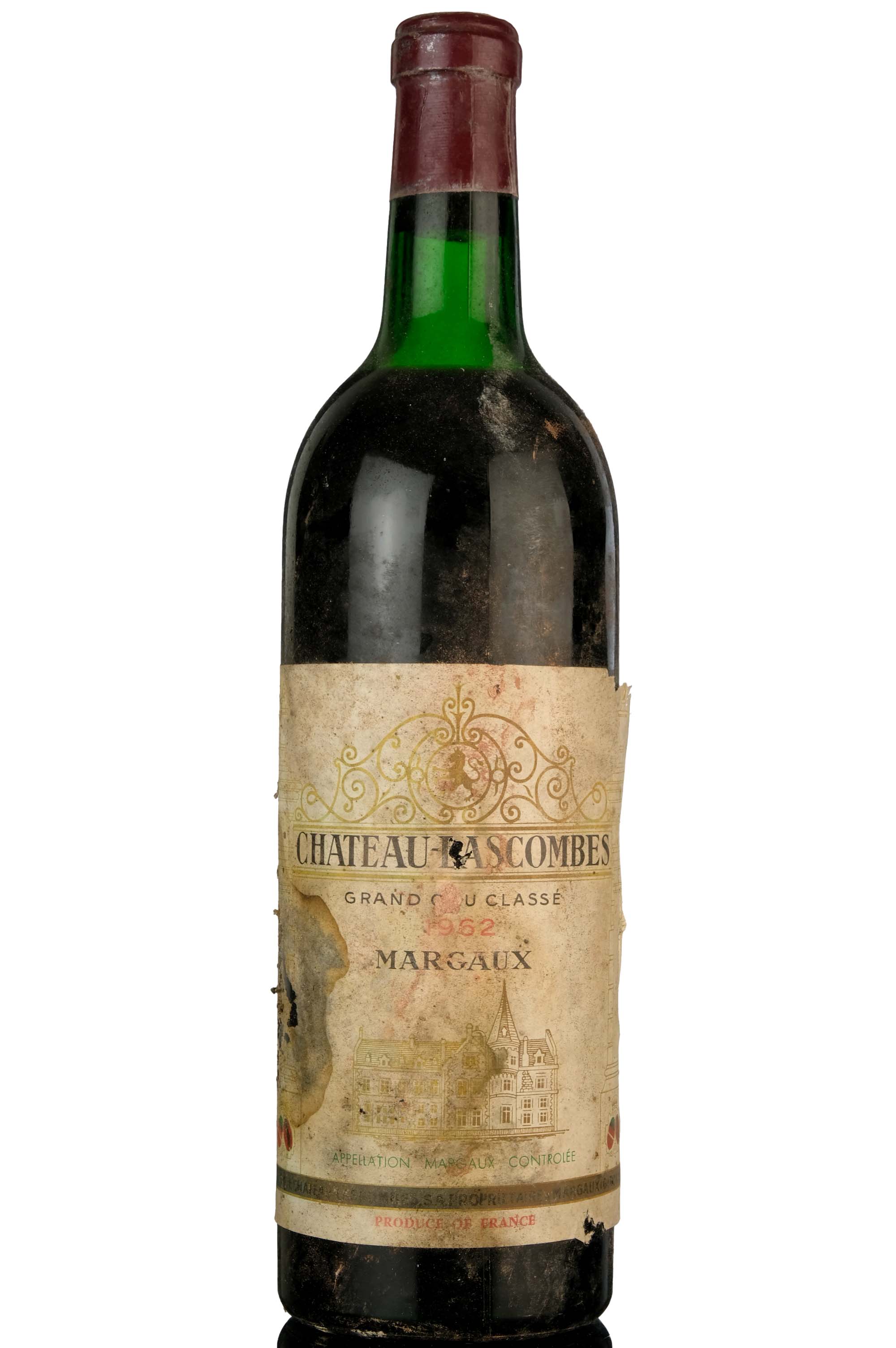 Chateau Lascombes 1962 Grand Cru Classe Margaux