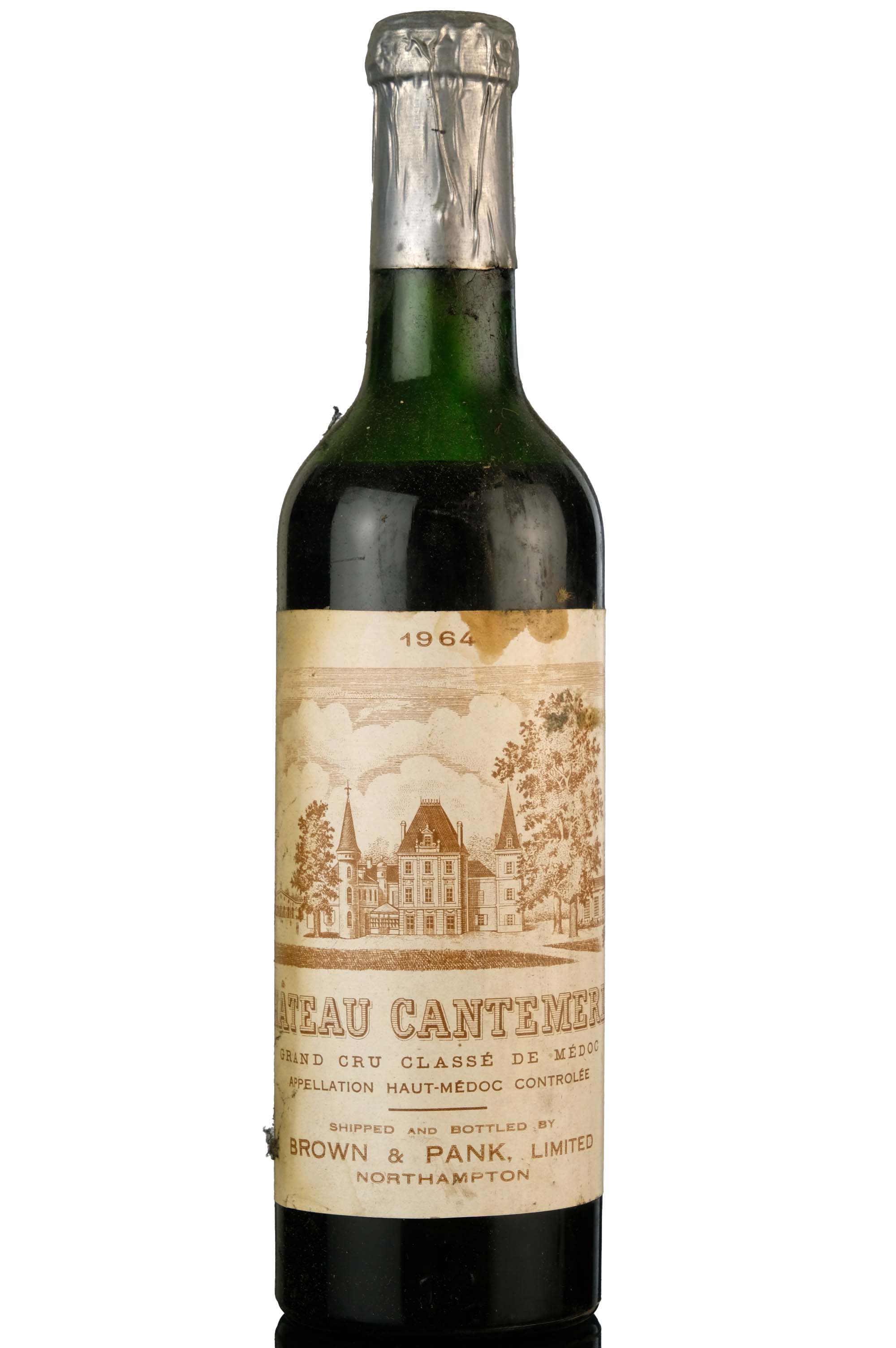 Chateau Cantemerle 1964 Grand Cru Hautmedoc Half Bottle