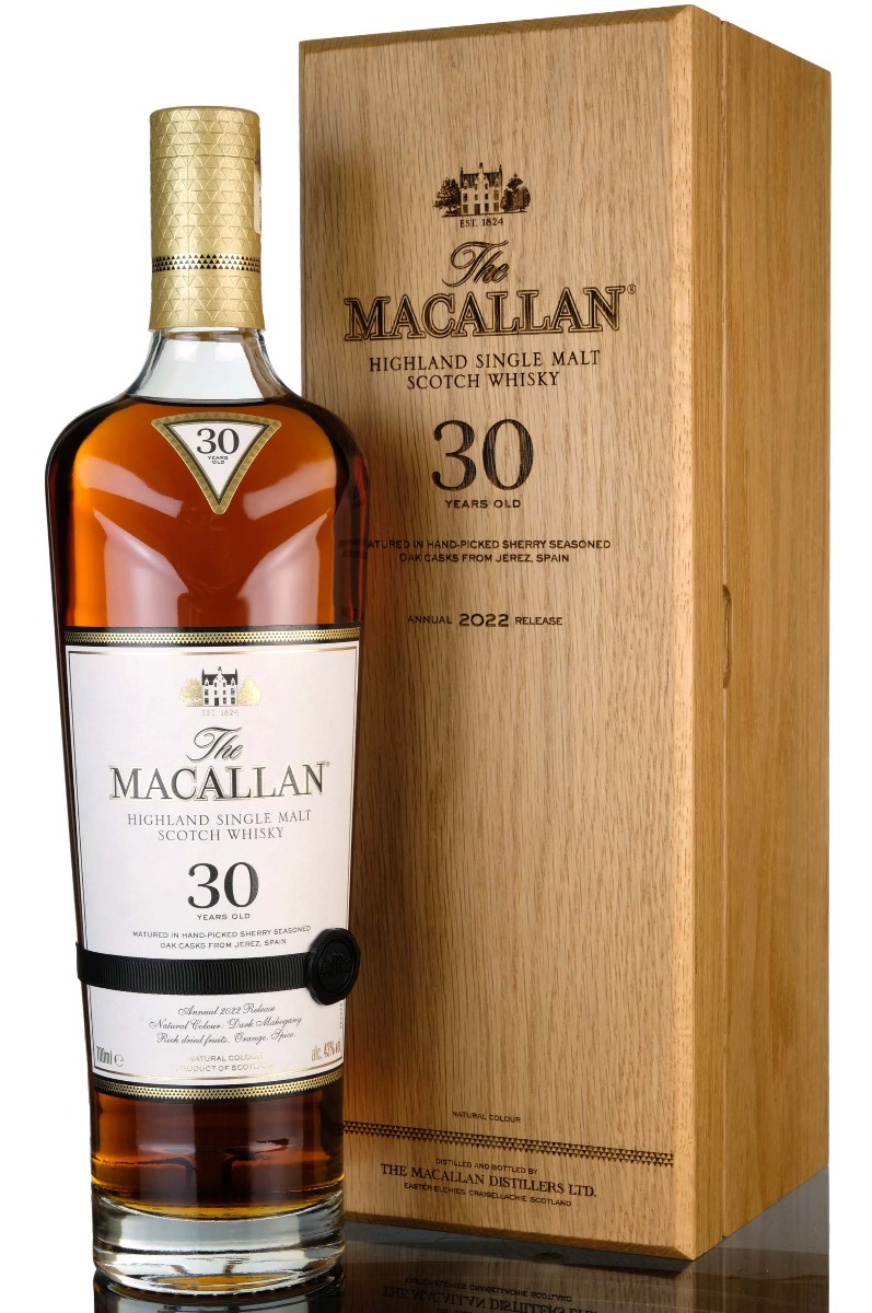 Macallan 30 Year Old - Sherry Cask - 2022 Release