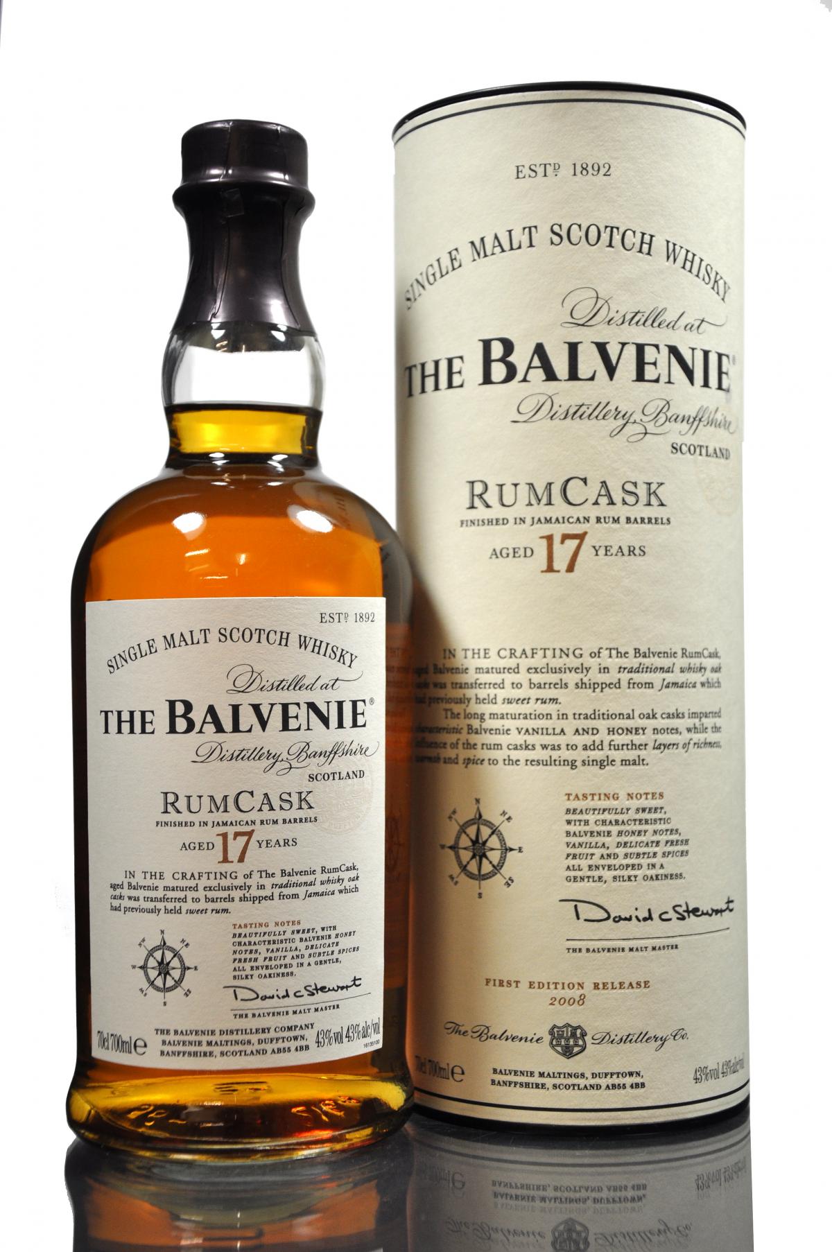 Balvenie 17 Year Old - Rum Cask