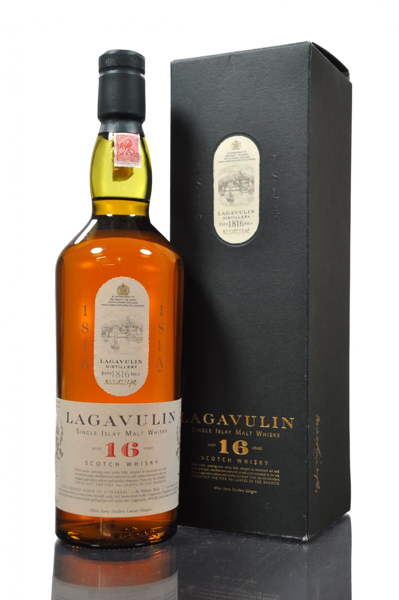Lagavulin 16 Year Old - White Horse - Late 1980s