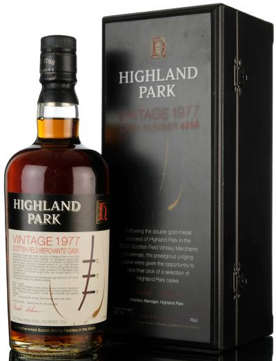 Highland Park 1977-2003 - Scottish Field Merchants - Single Cask 4258