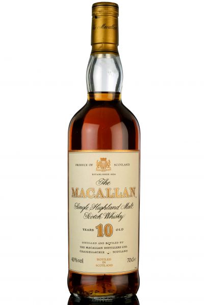 Macallan 10 Year Old - Sherry Cask - 1990s