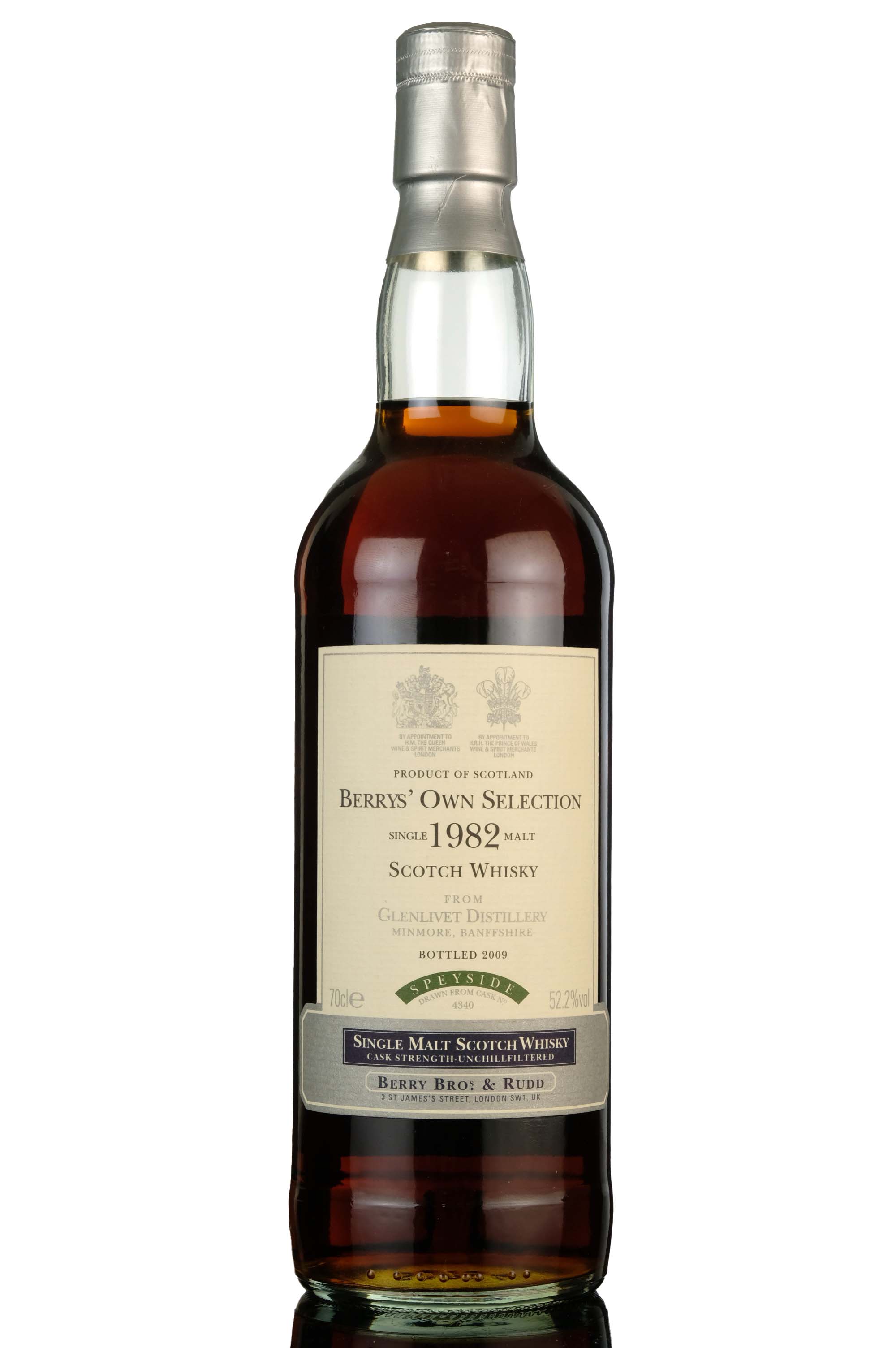 Glenlivet 1982-2009 - Berry Brothers - Berrys Own Selection - Single Cask 4340