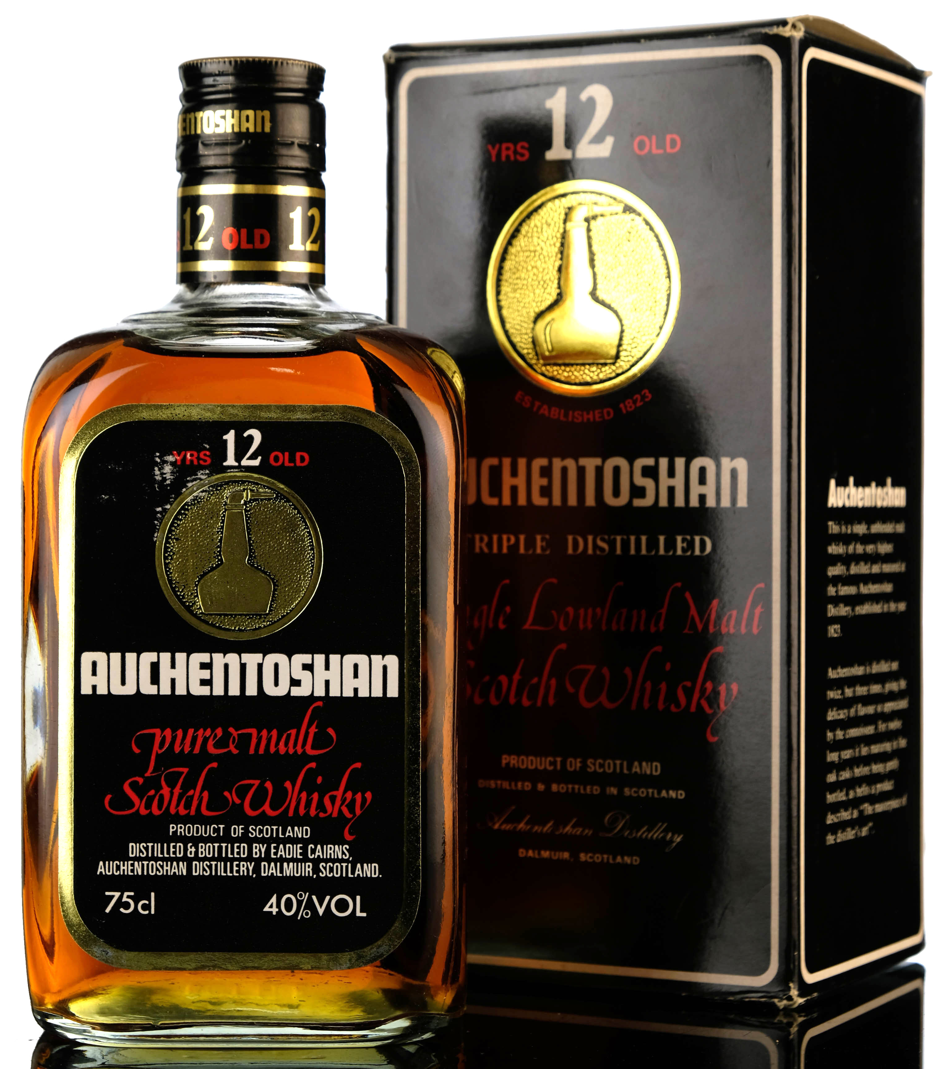 Auchentoshan 12 Year Old - 1980s