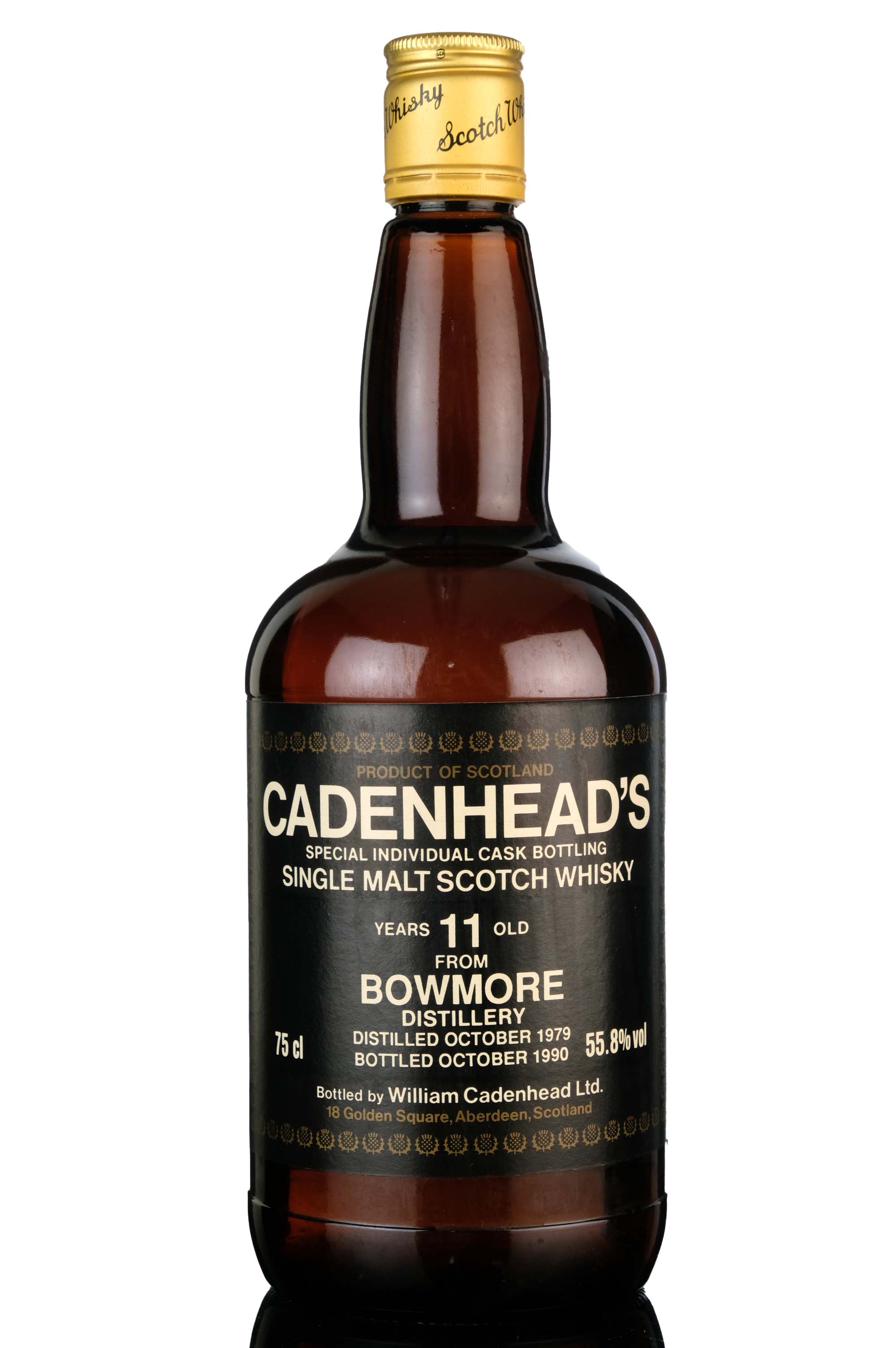 Bowmore 1979-1990 - 11 Year Old - Cadenheads Dumpy - Single Cask
