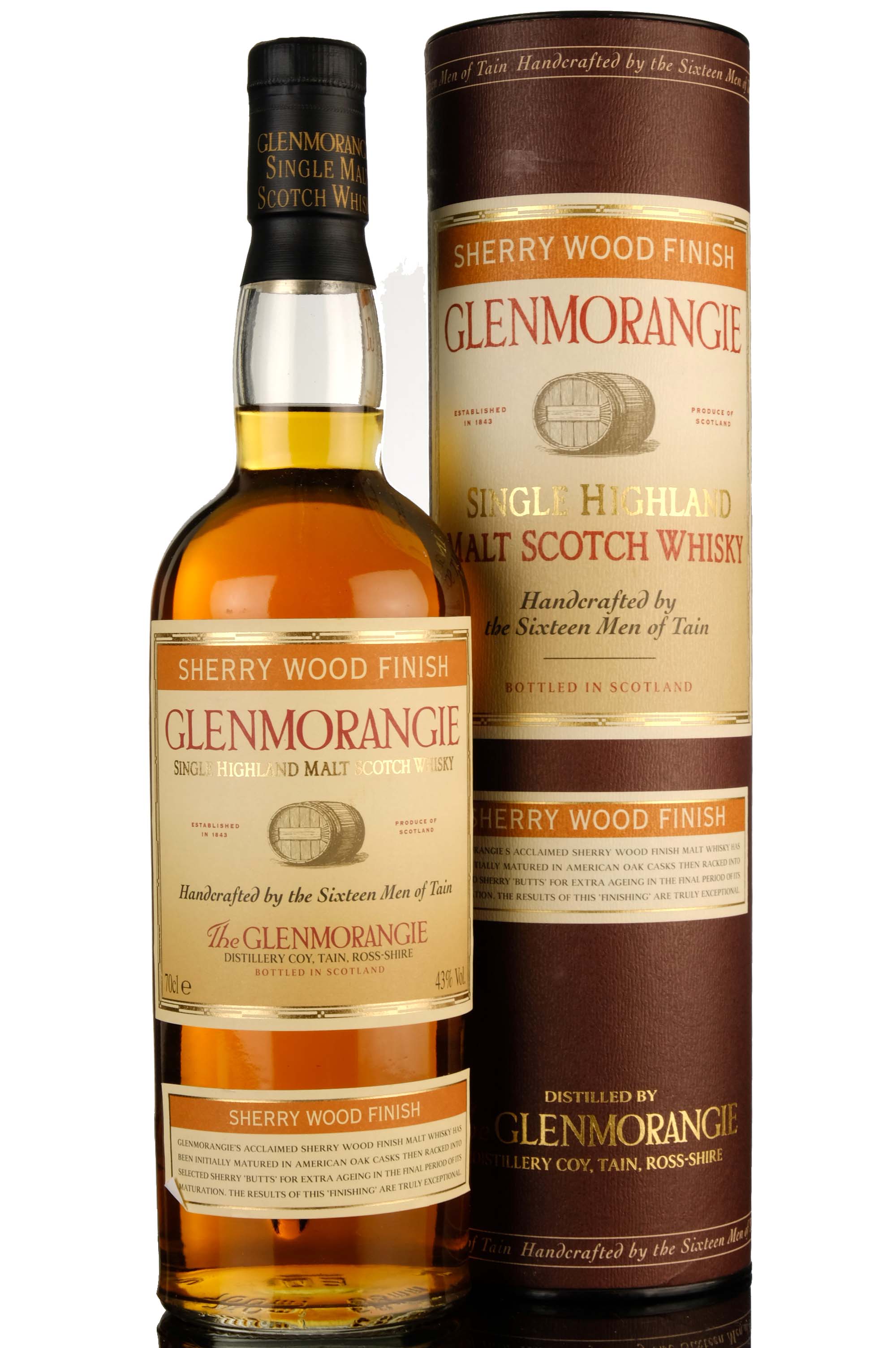 Glenmorangie Sherry Wood Finish - Circa 2000