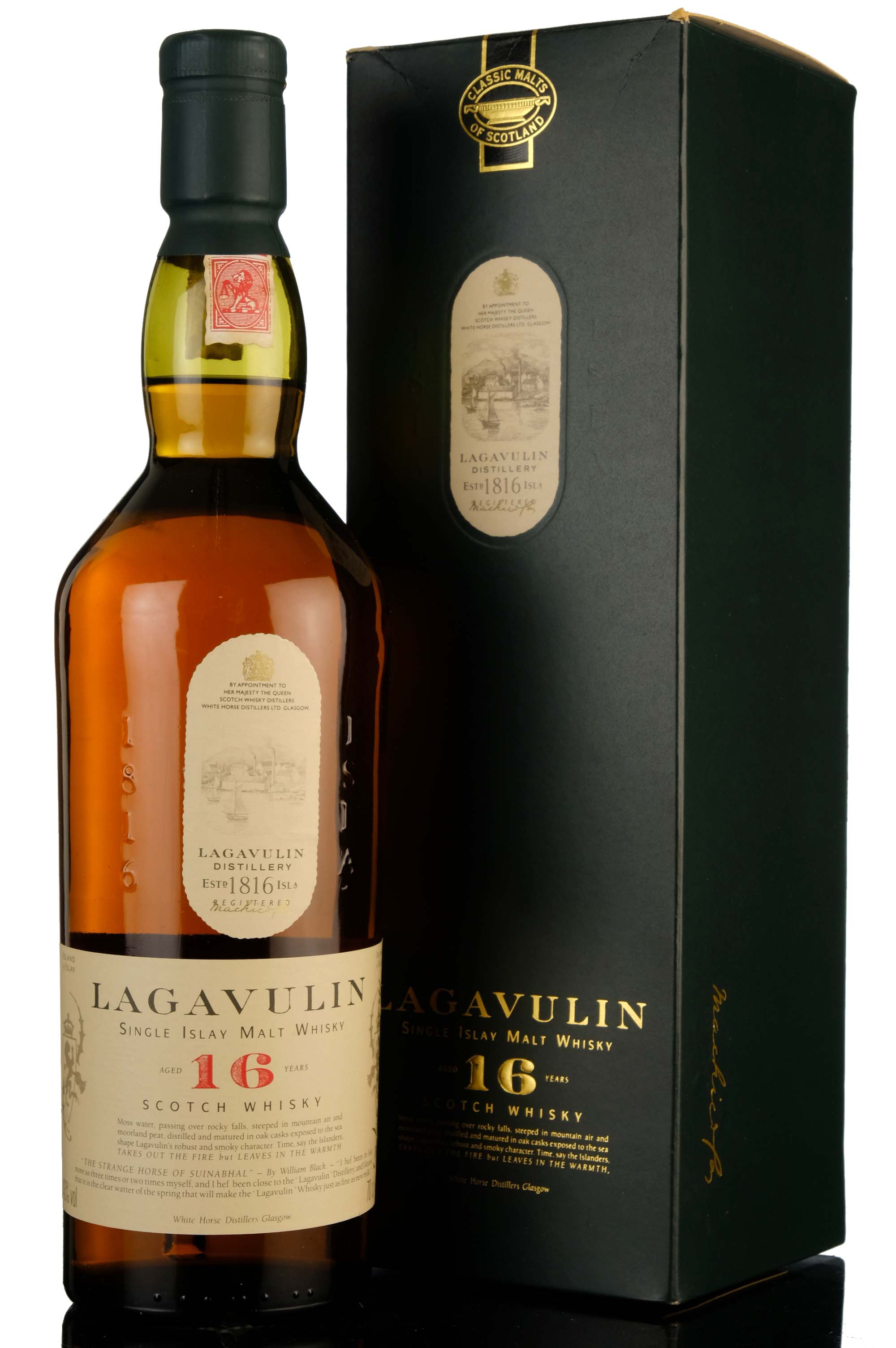 Lagavulin 16 Year Old - White Horse - 1990s