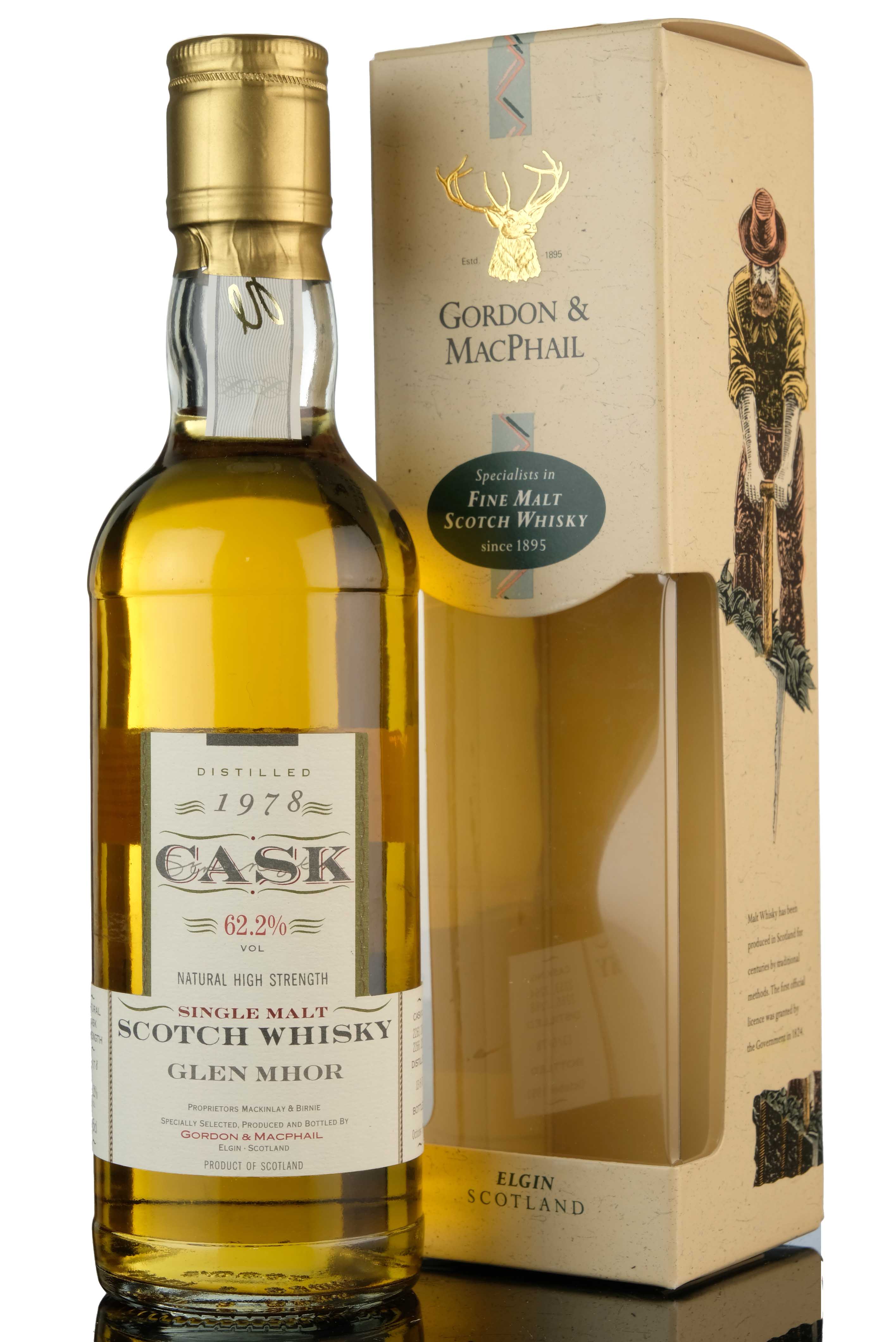 Glen Mhor 1978-1993 - Gordon & MacPhail - CASK 62.2% - Casks 2263-2264-2266-2268