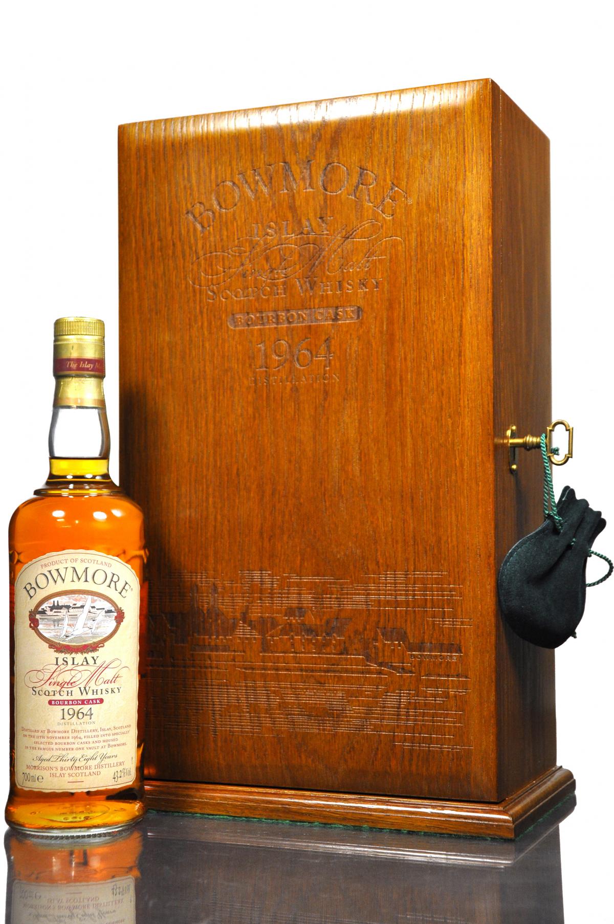 Bowmore 1964 - 38 Year Old - Bourbon Cask - 300 Bottles