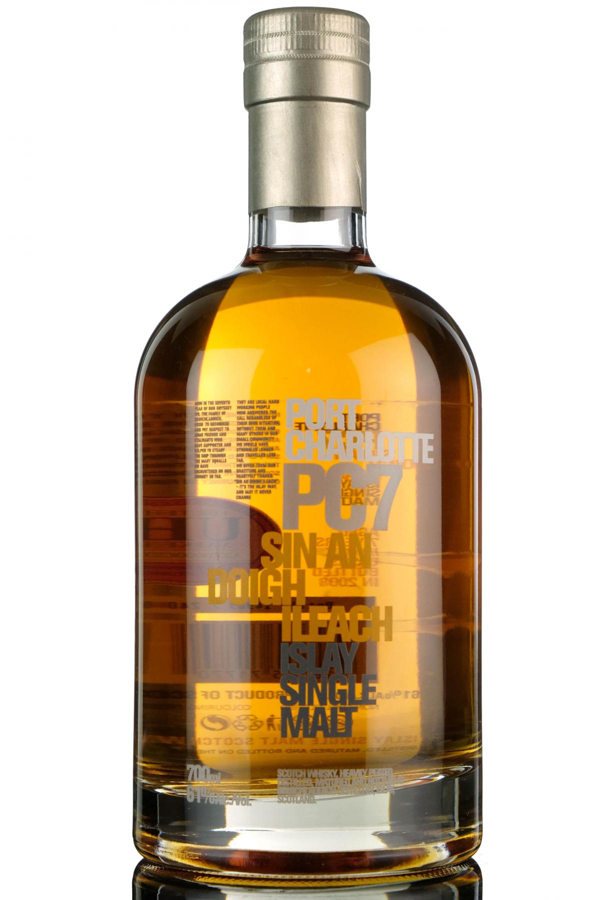 Bruichladdich 2001-2008 - Port Charlotte Sin An Doigh Ileach - PC7