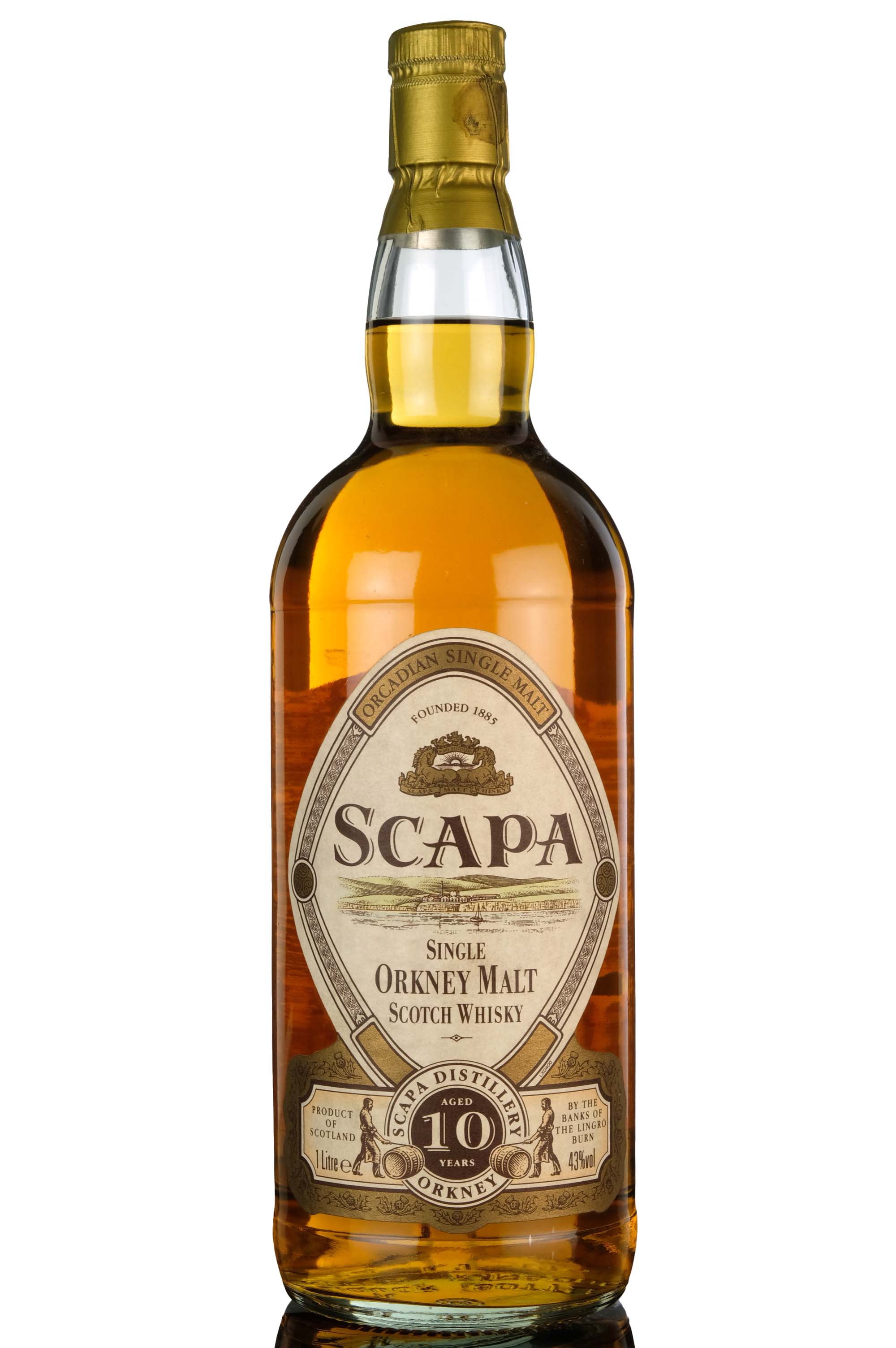 Scapa 10 Year Old - 1990s - 1 Litre
