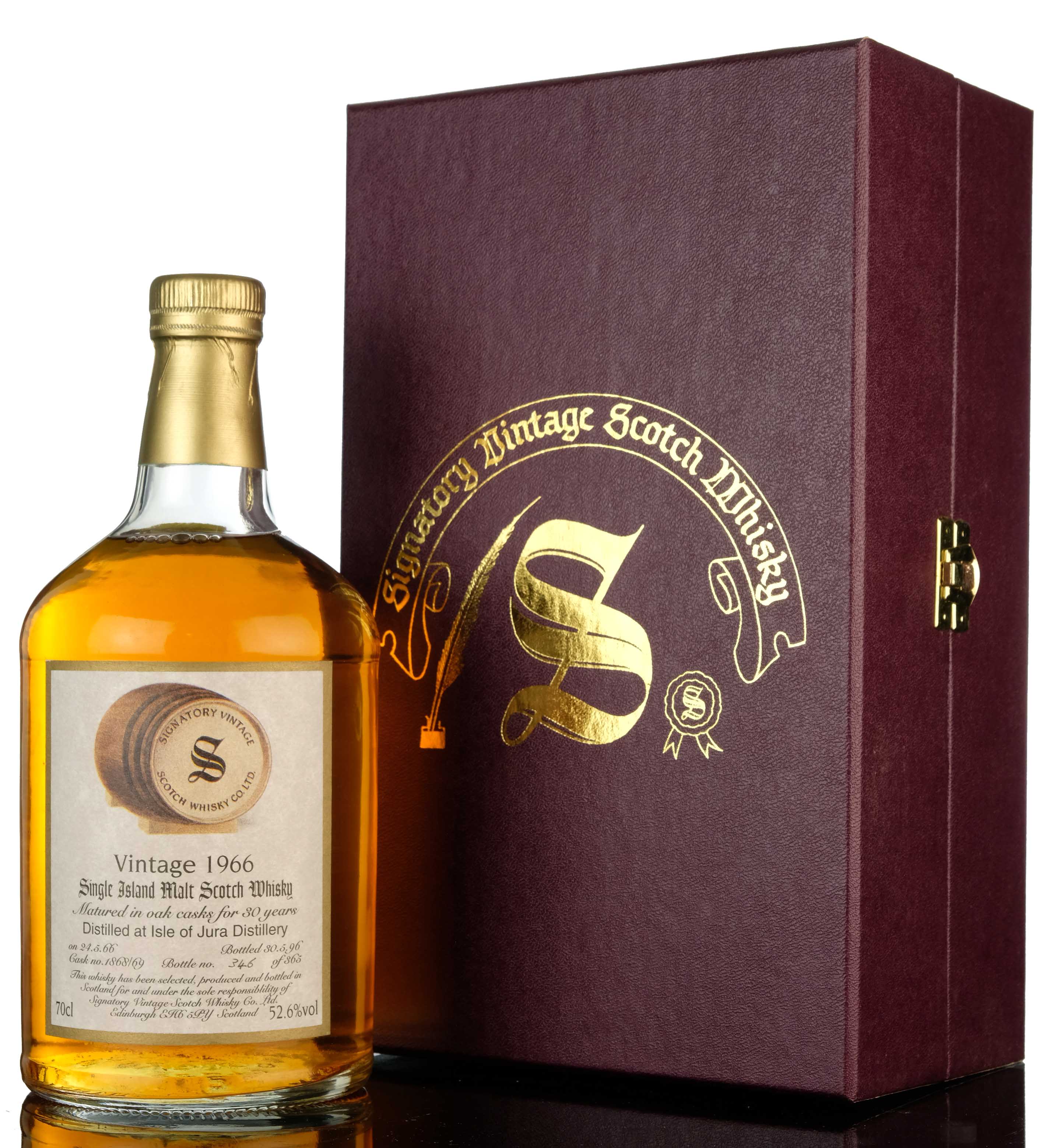 Isle Of Jura 1966-1996 - 30 Year Old - Signatory Vintage - Single Cask 1868169