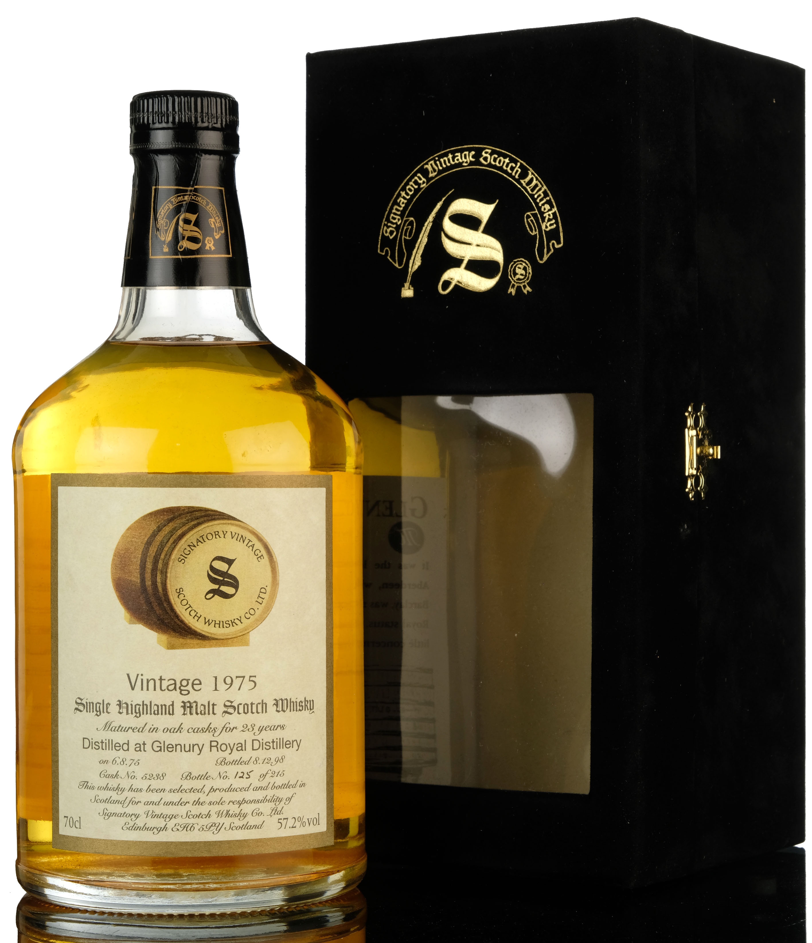 Glenury Royal 1975 - 1998 23 Signatory Vintage Single Cask 5283