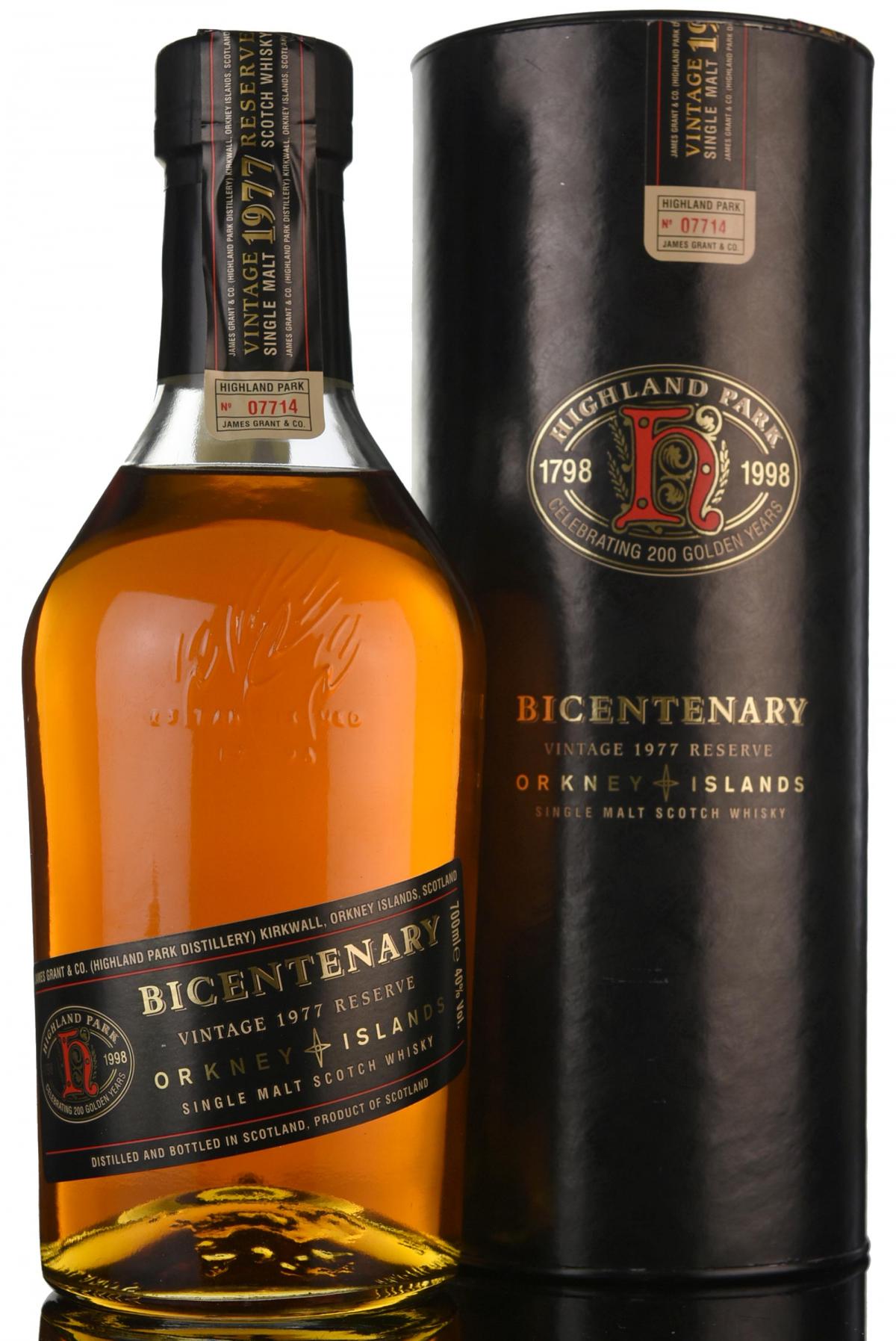 Highland Park 1977 - Bicentenary