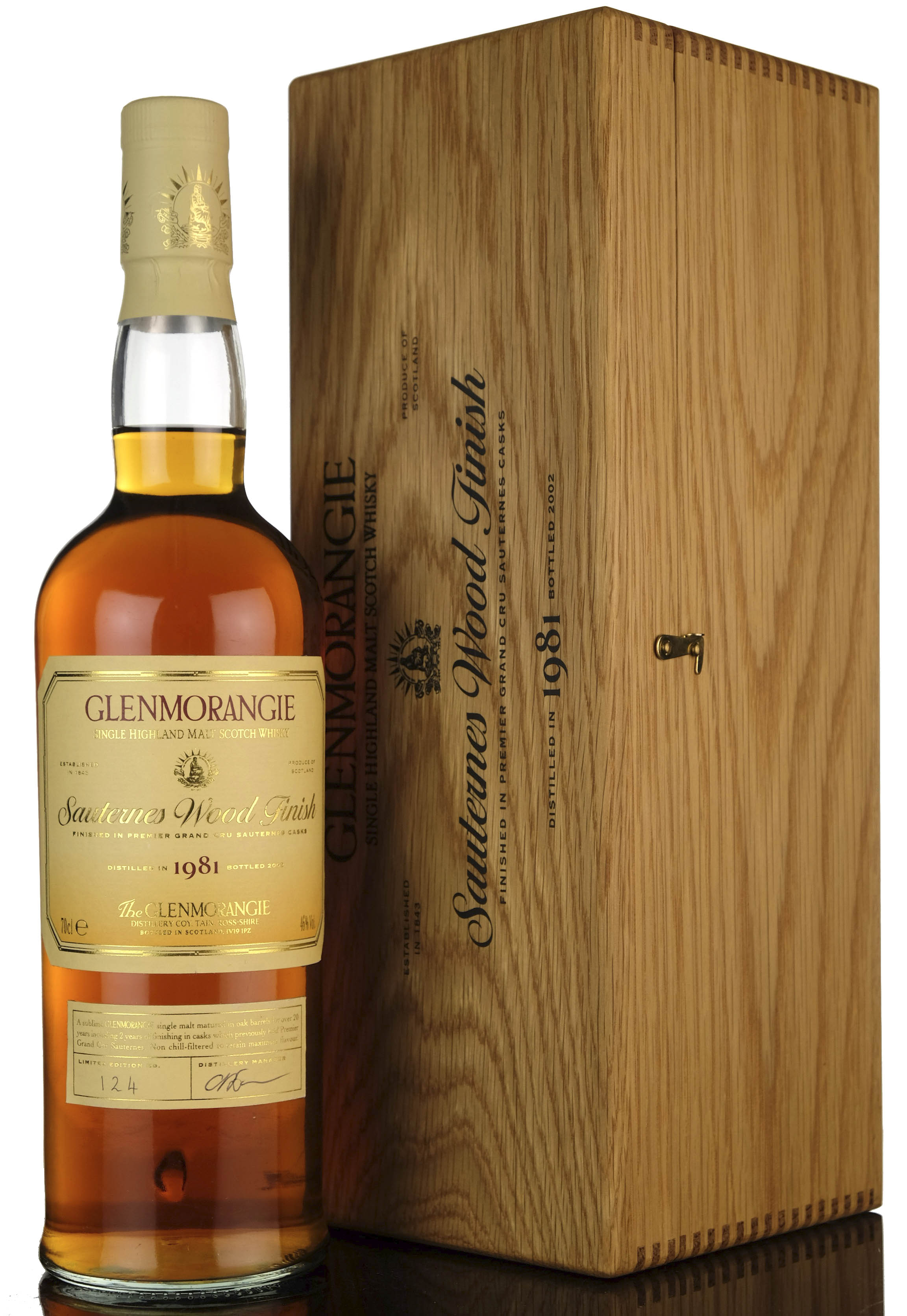 Glenmorangie 1981-2002 - Sauternes Wood Finish