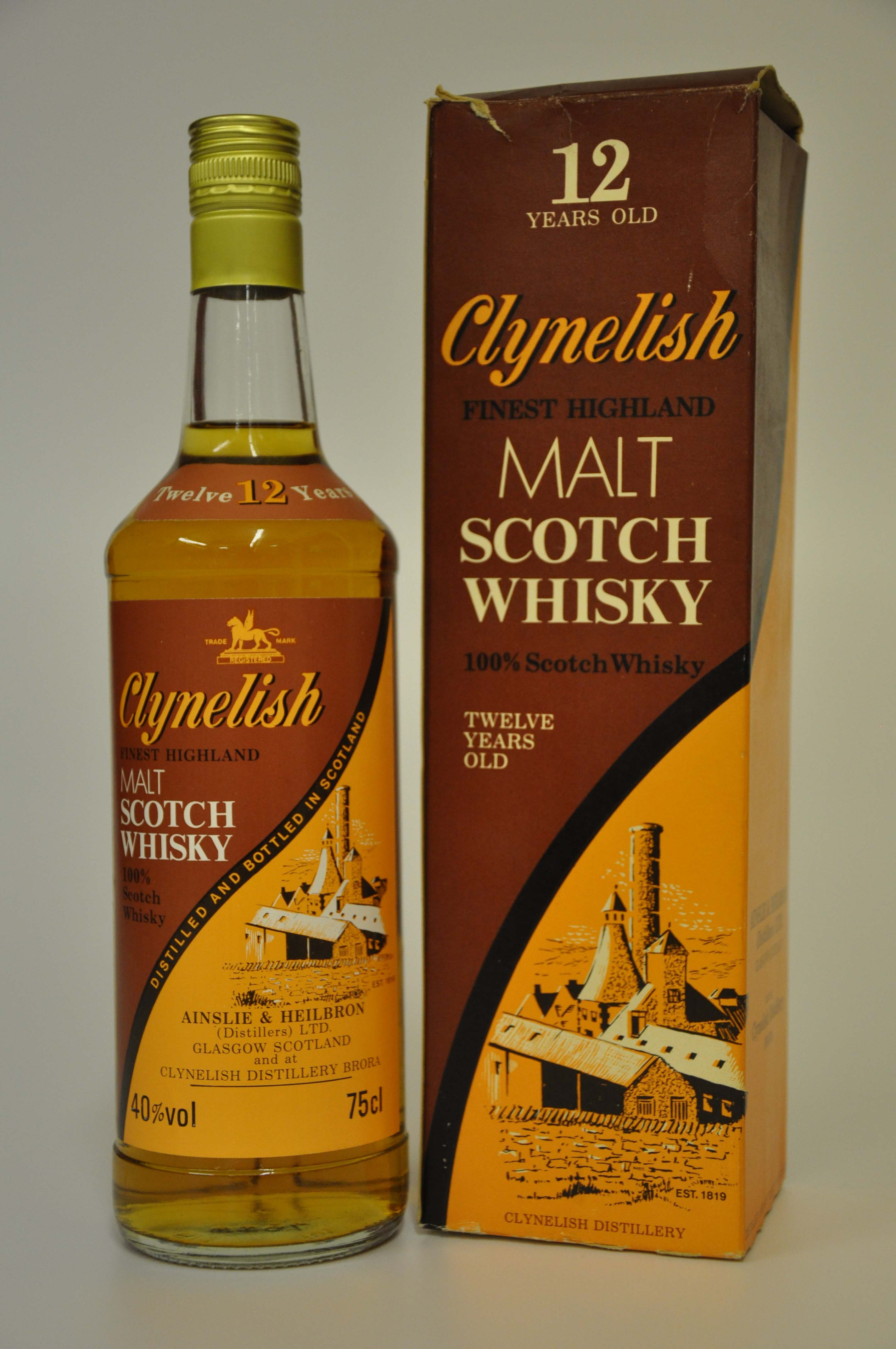 Clynelish 12 Year Old - 1980s