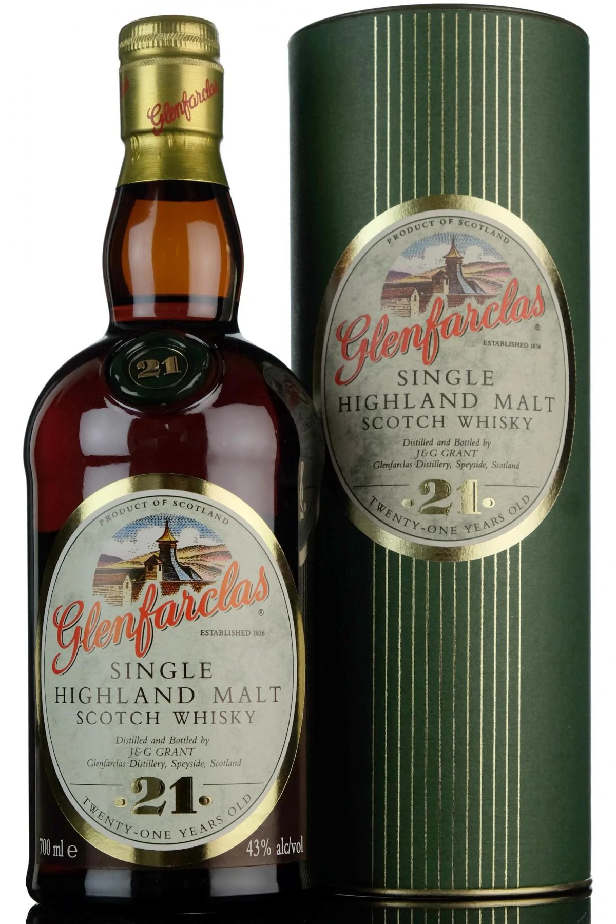 Glenfarclas 21 Year Old - Circa 2000