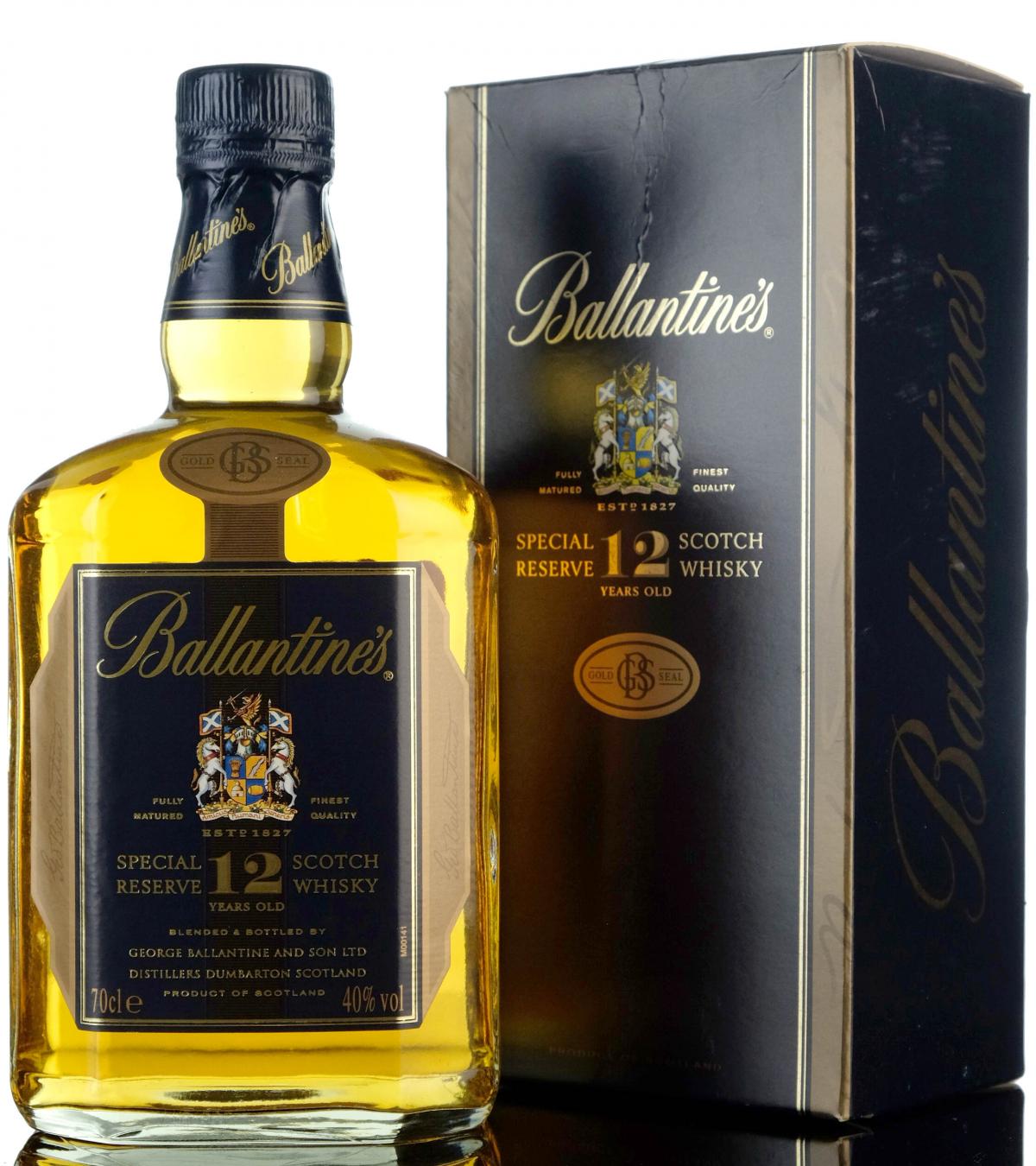 Ballantines 12 Year Old - Gold Seal