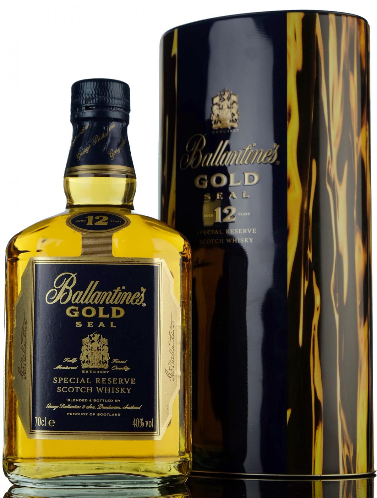 Ballantines 12 Year Old - Gold Seal