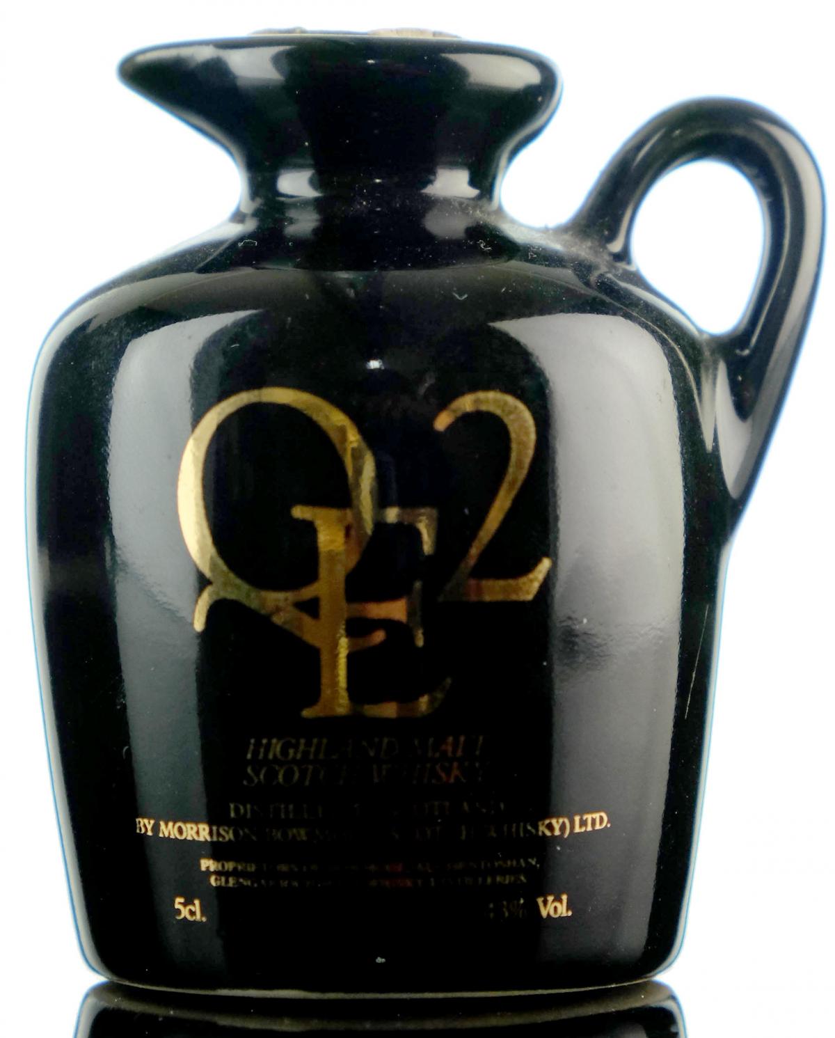Morrison Bowmore QE2 Ceramic Miniature