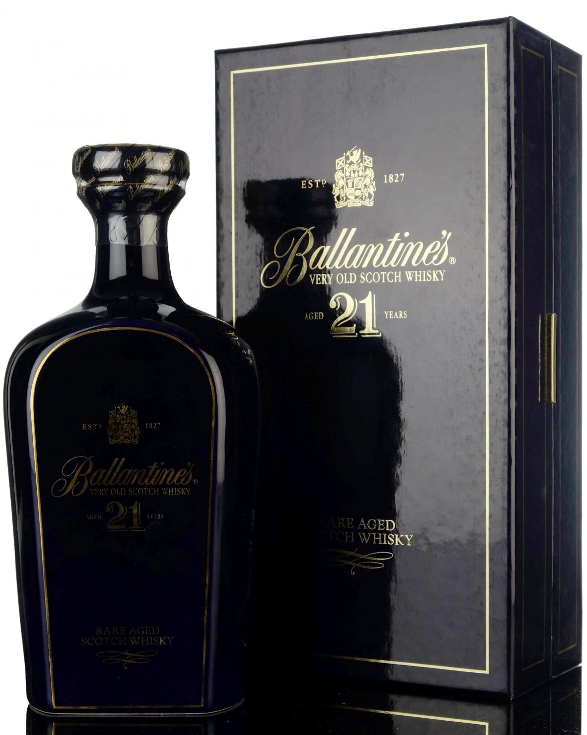 Ballantines 21 Year Old - Ceramic