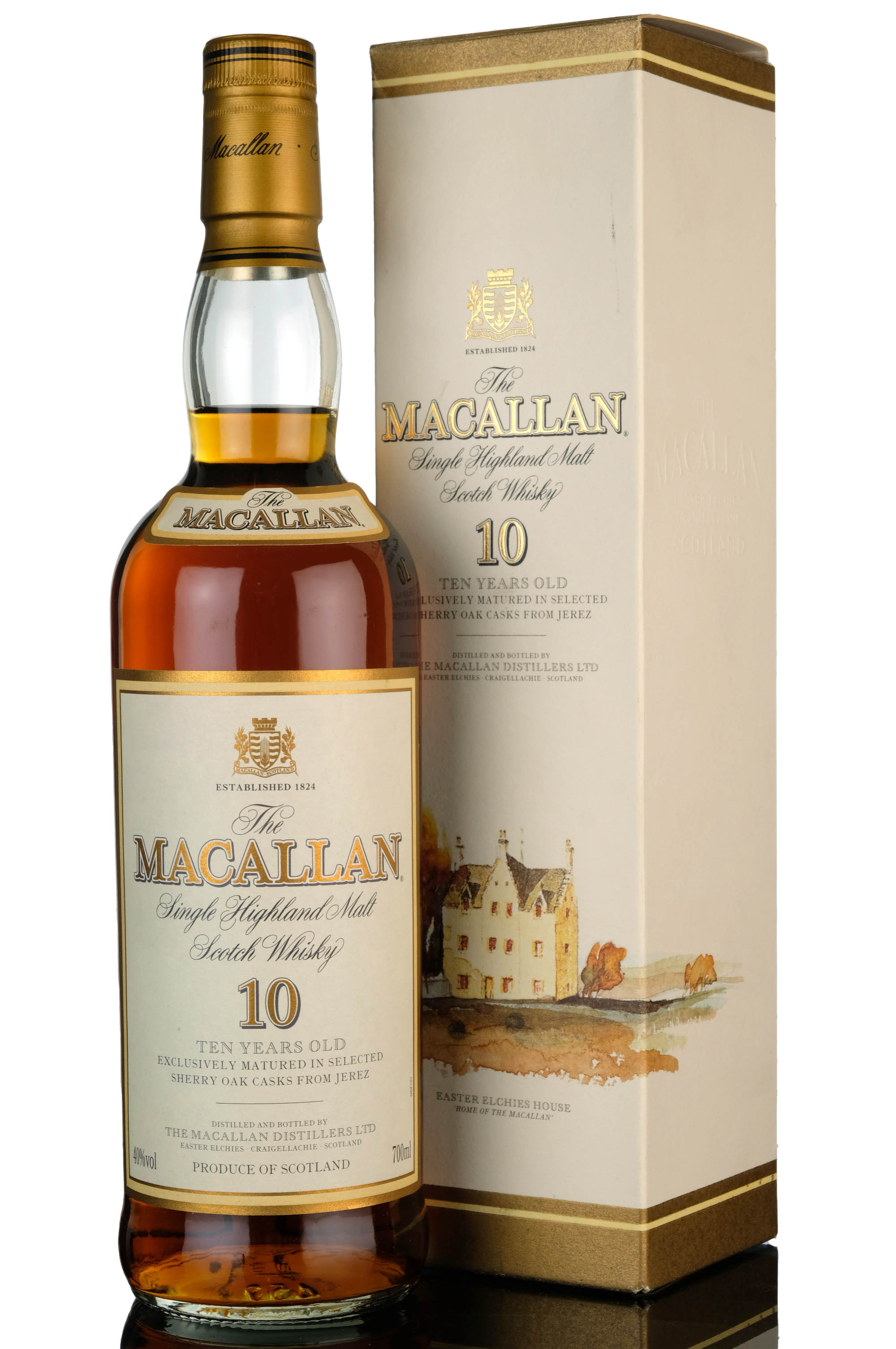 Macallan 10 Year Old - Sherry Cask - Early 2000s